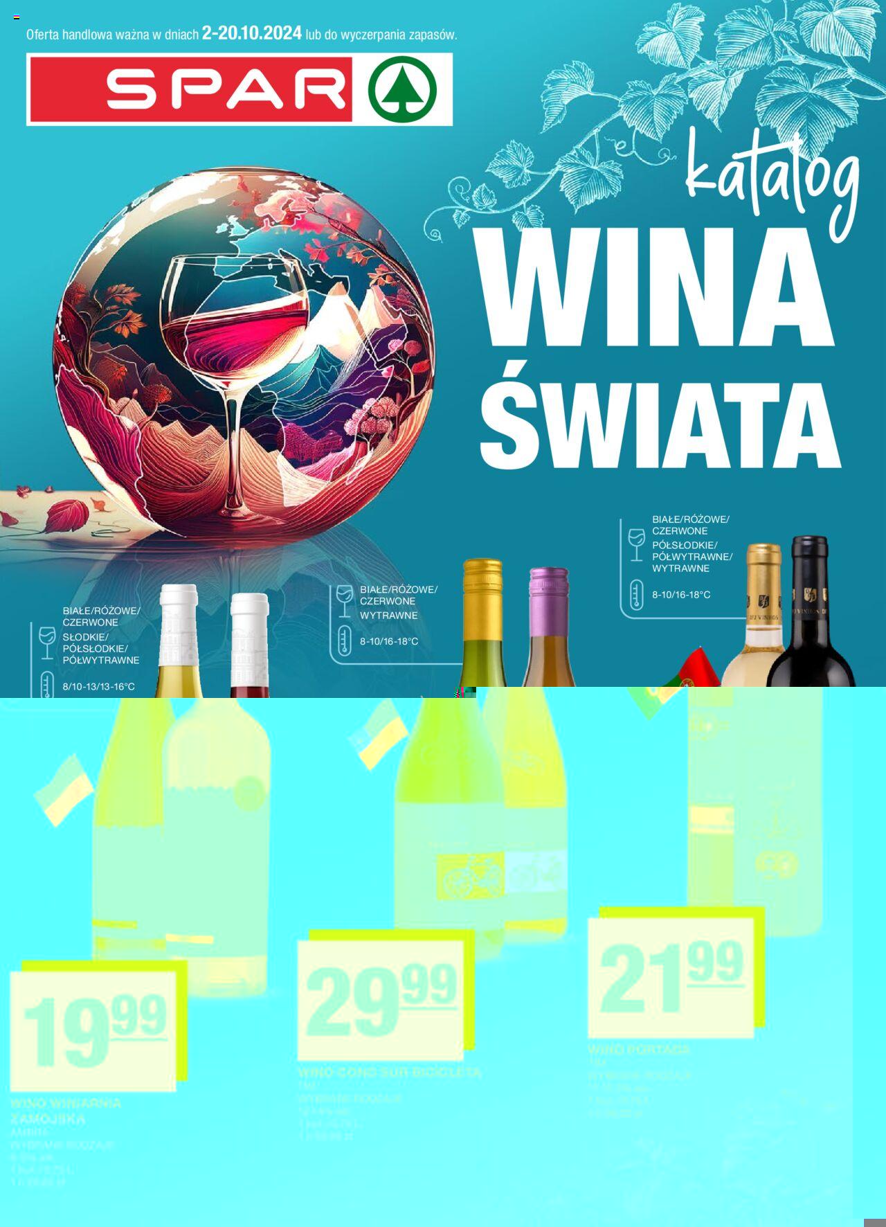 Spar Gazetka - Katalog alkoholowy 02.10.2024 - 20.10.2024 1