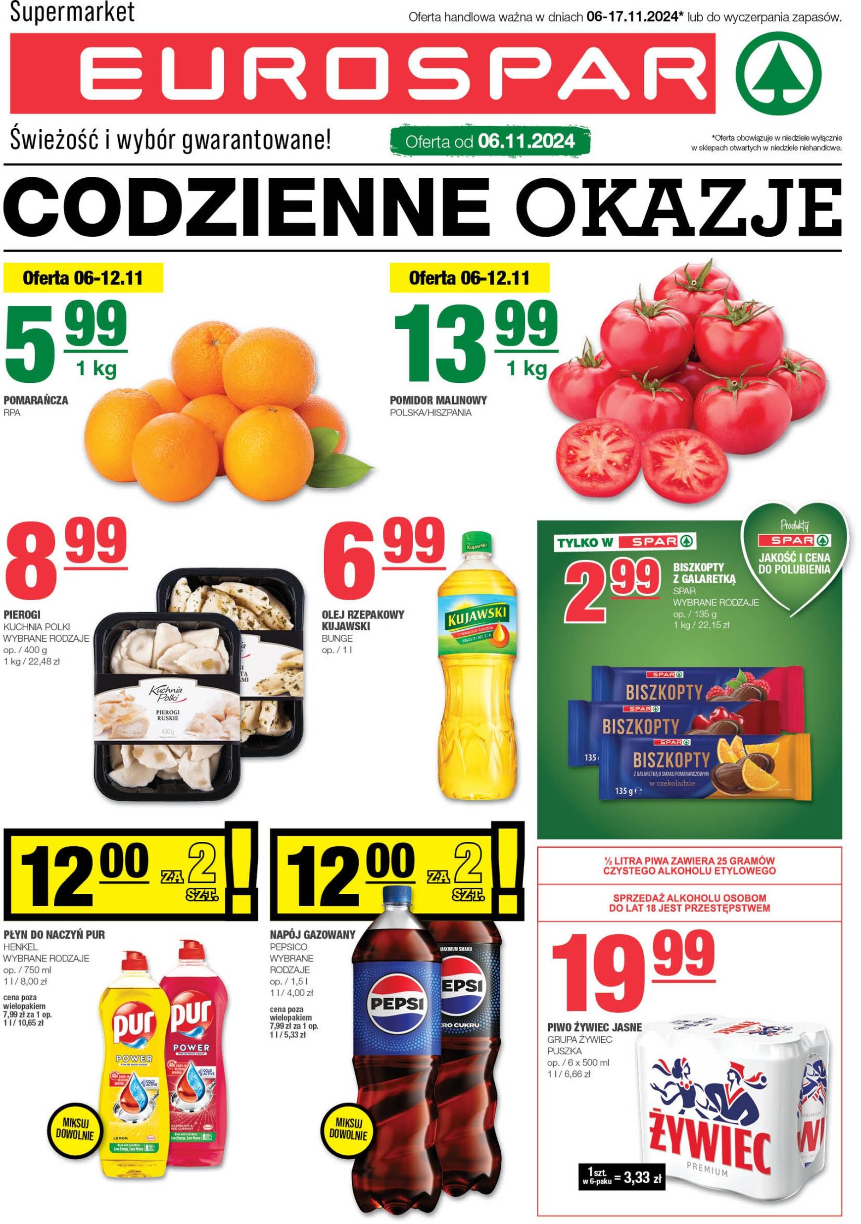 EUROSPAR gazetka ważna od 06.11. - 17.11.