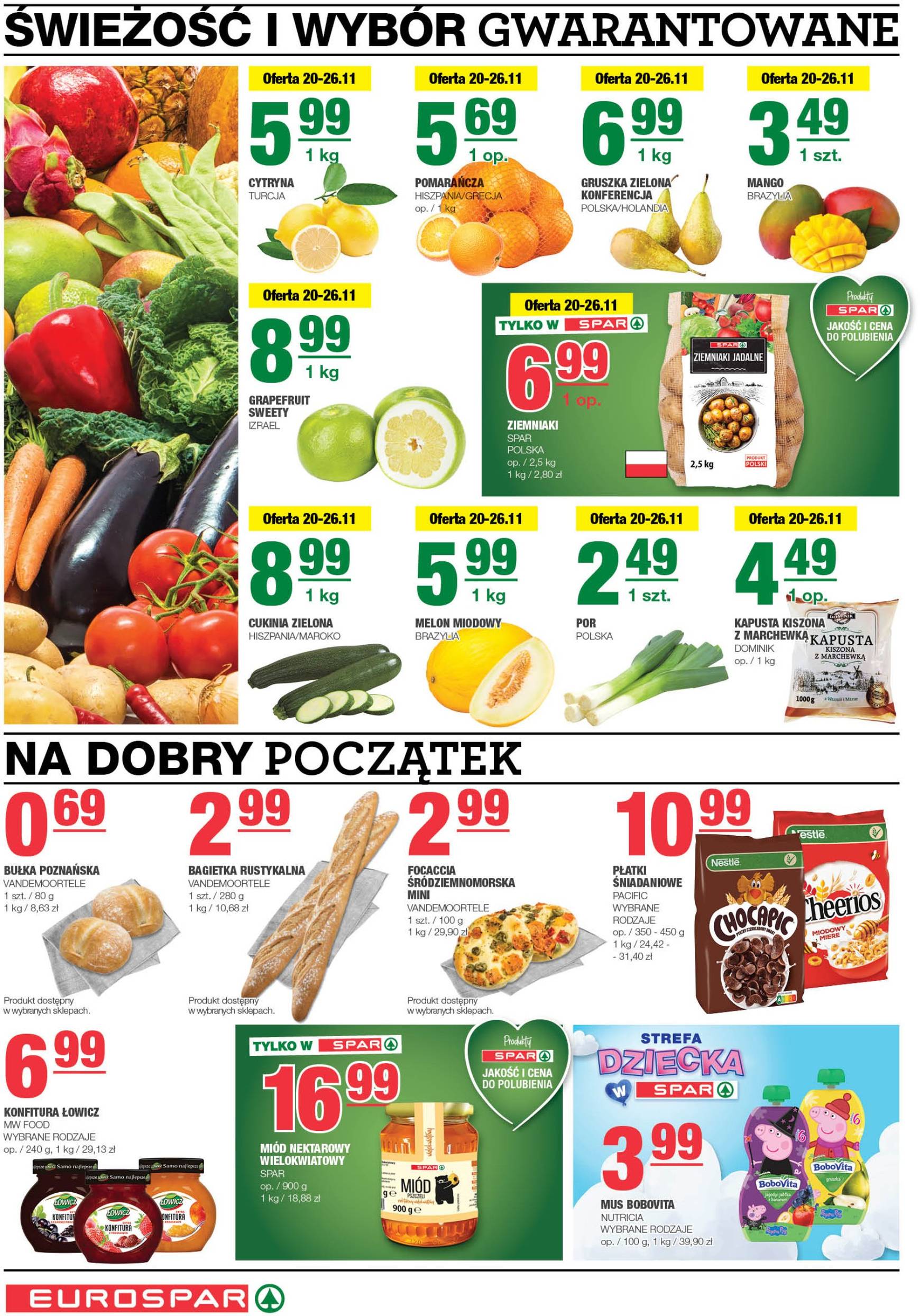 EUROSPAR gazetka ważna od 20.11. - 01.12. 2