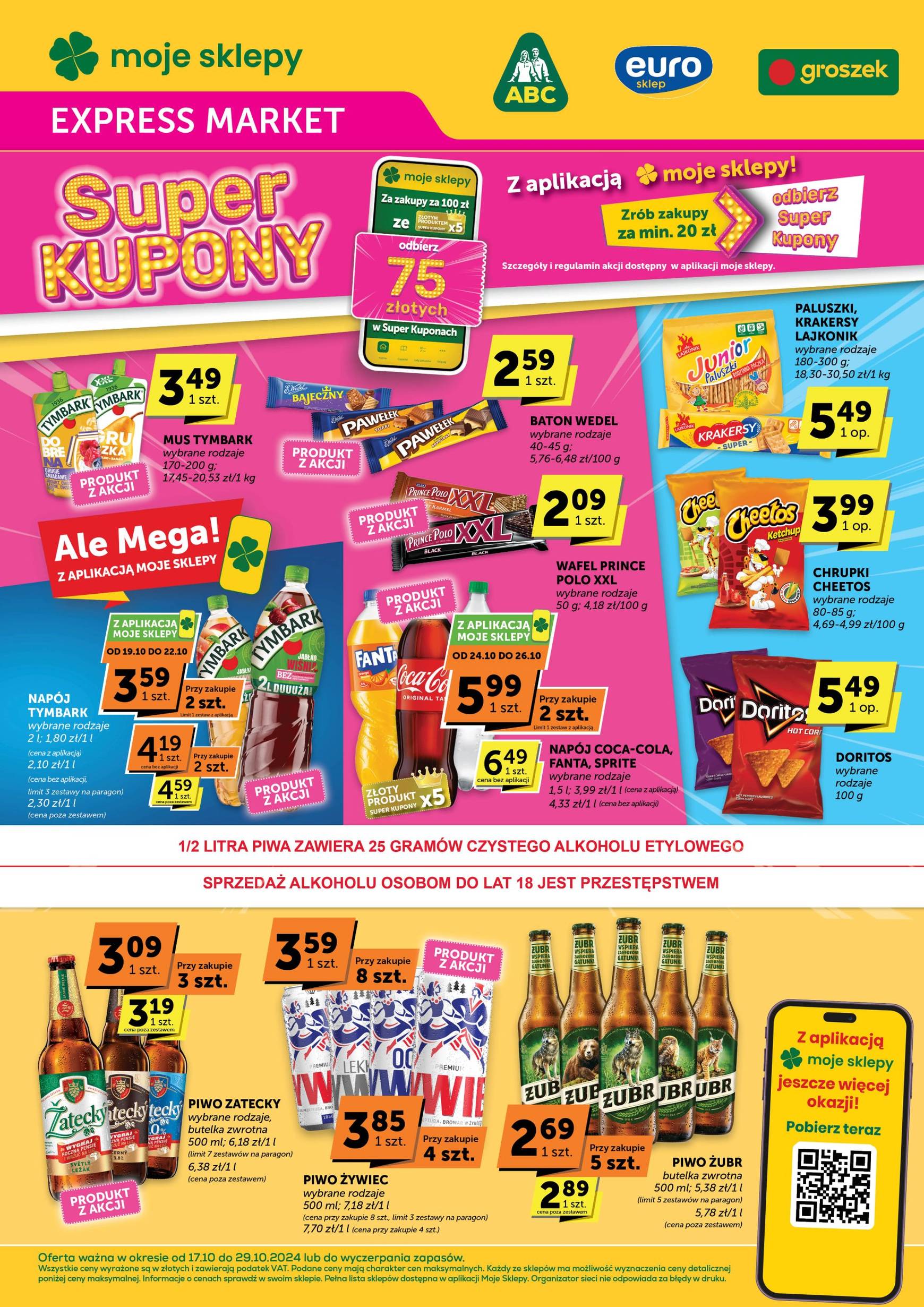 Groszek Express Market gazetka ważna od 17.10. - 29.10.