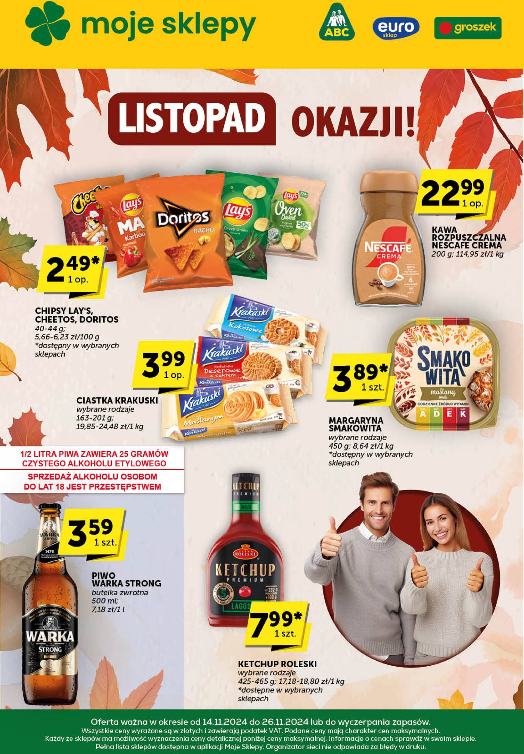 Groszek - Katalog gazetka ważna od 14.11. - 26.11.