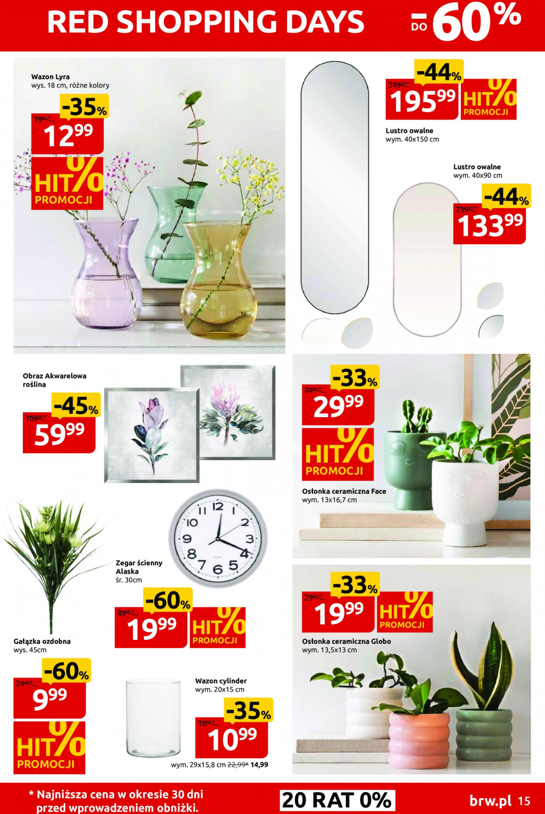 Black Red White - Red Shopping Days do -60% gazetka aktualna ważna od 15.04. - 05.05. 15