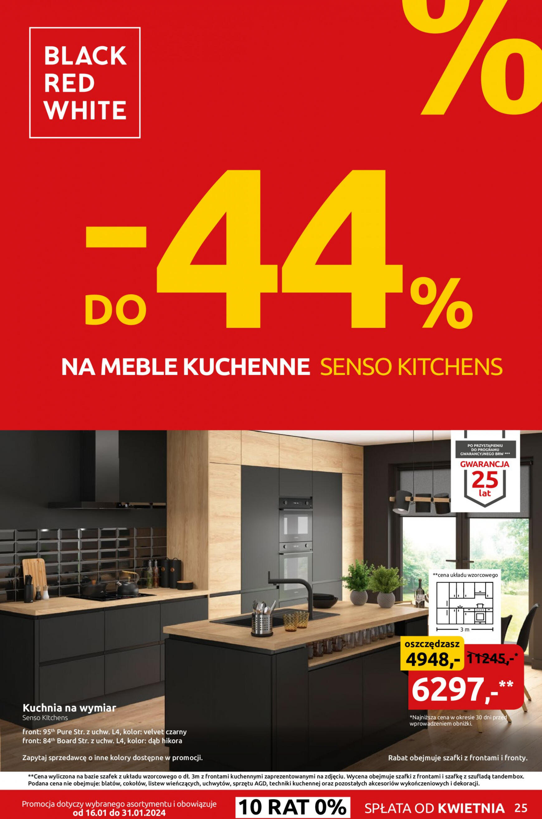 Black Red White - Tak się oszczędza! Do -44% na tysiące mebli i dodatków. obowiązuje od 15.01.2024 25