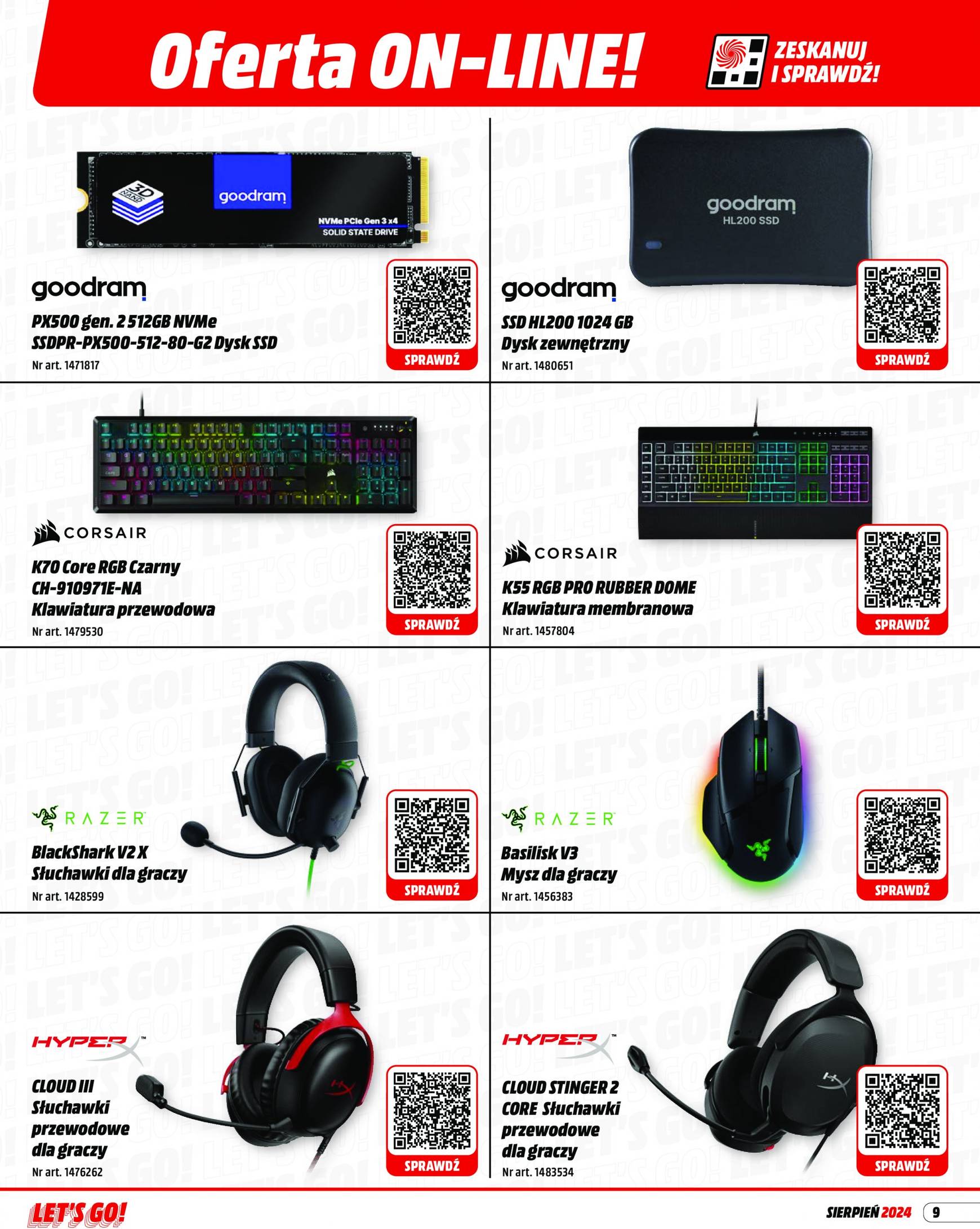 Aktualna Media Markt gazetka ważna od 01.08. - 31.08. 9