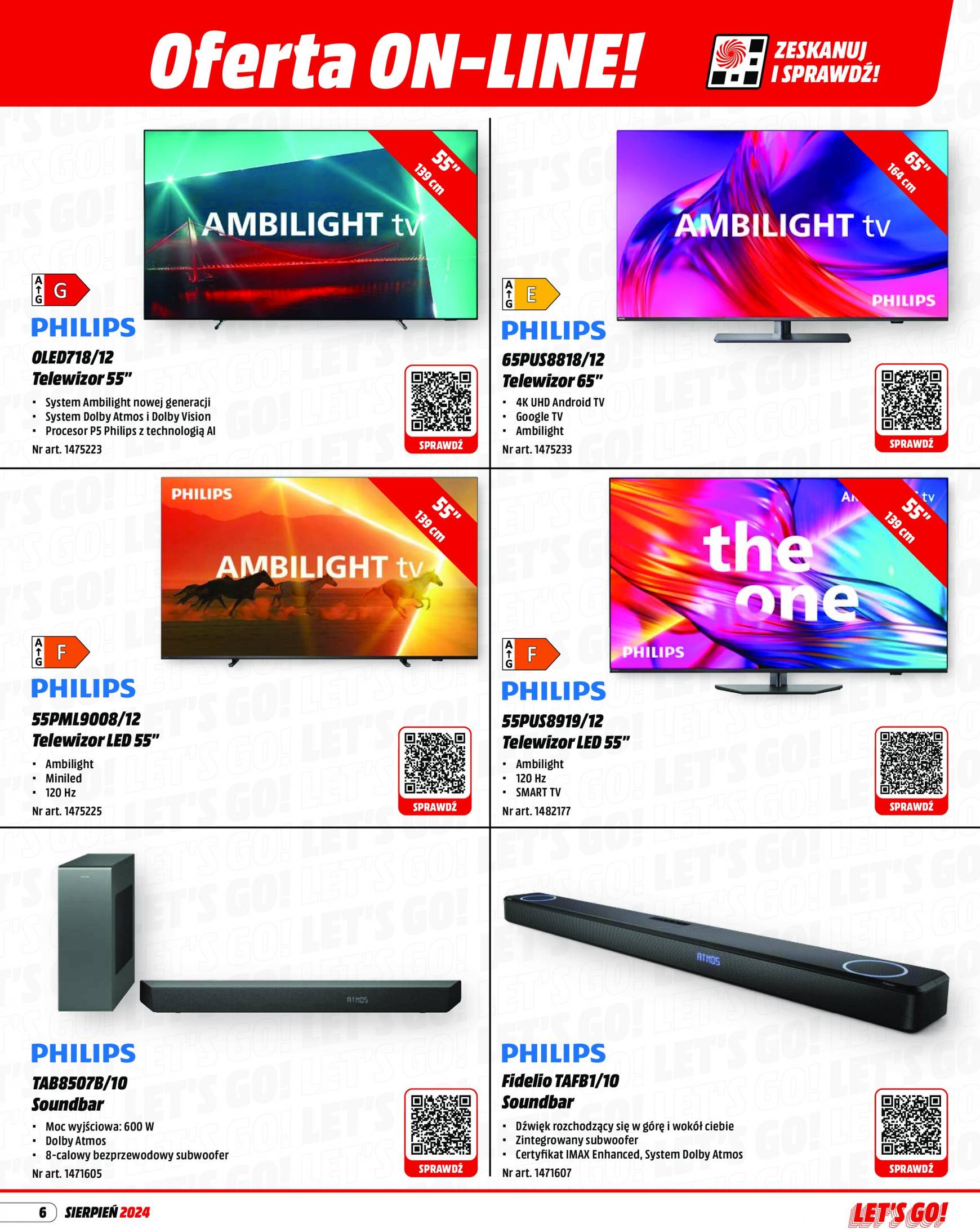 Aktualna Media Markt gazetka ważna od 01.08. - 31.08. 6