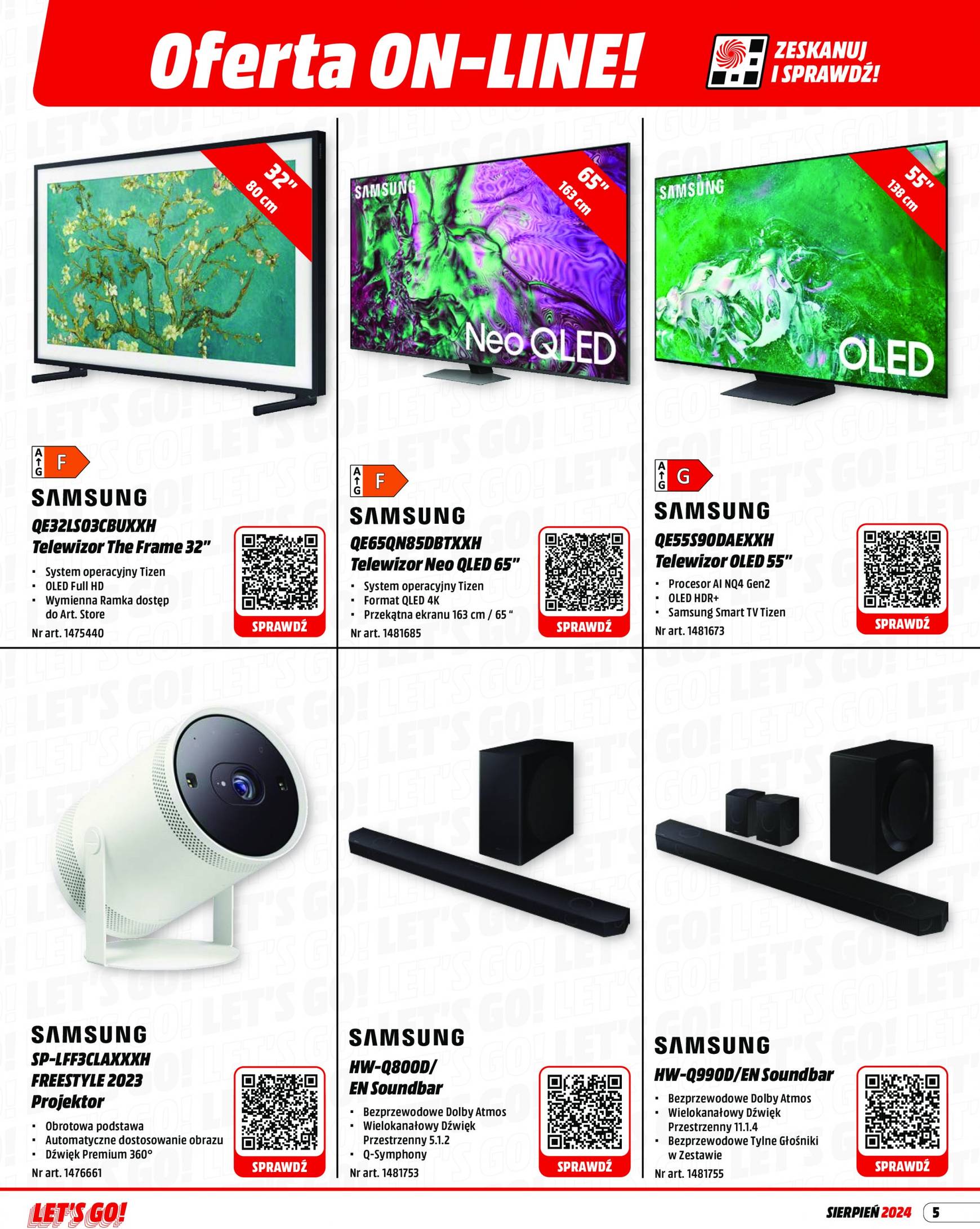 Aktualna Media Markt gazetka ważna od 01.08. - 31.08. 5