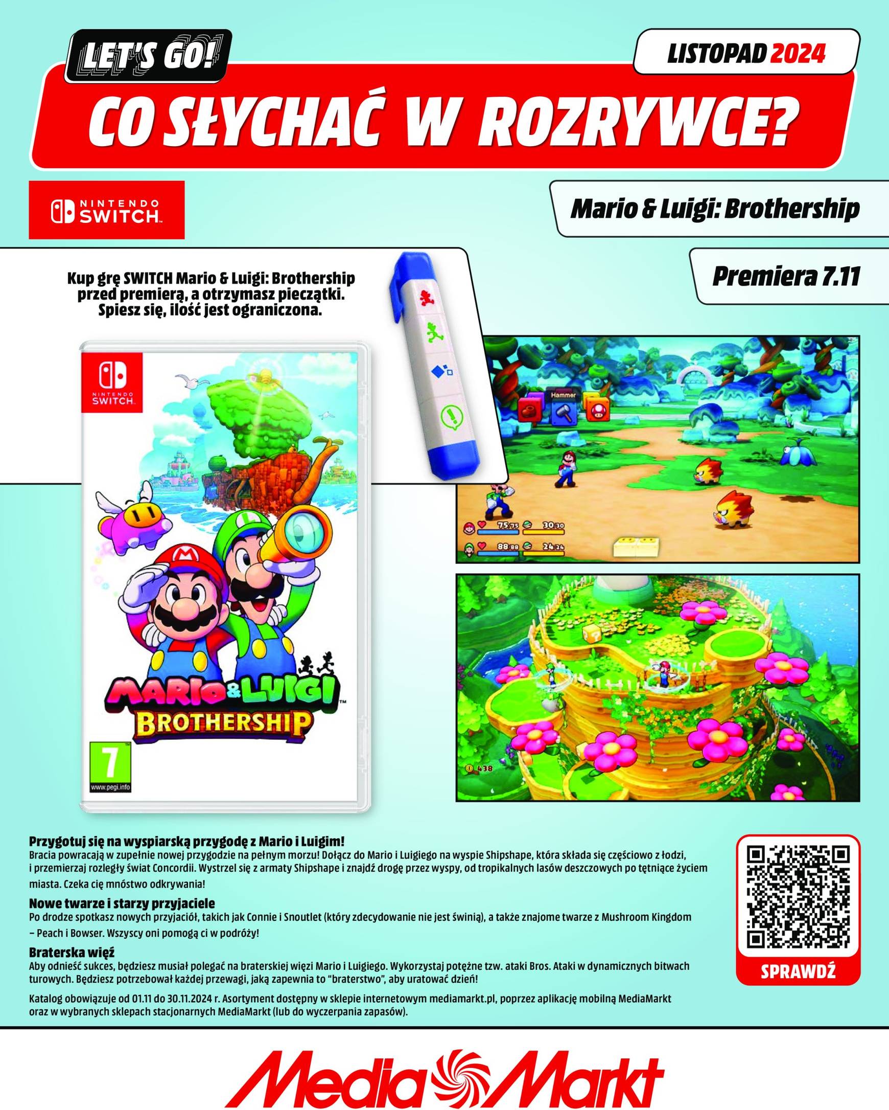 Media Markt gazetka ważna od 01.11. - 30.11.