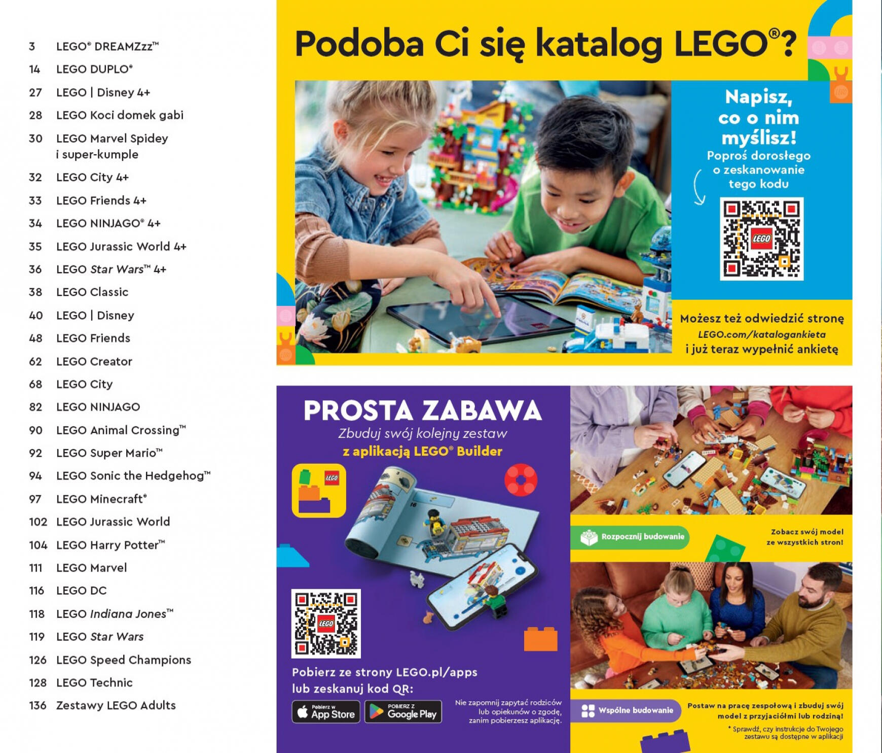 Lego gazetka aktualna ważna od 01.06. - 31.12. 2