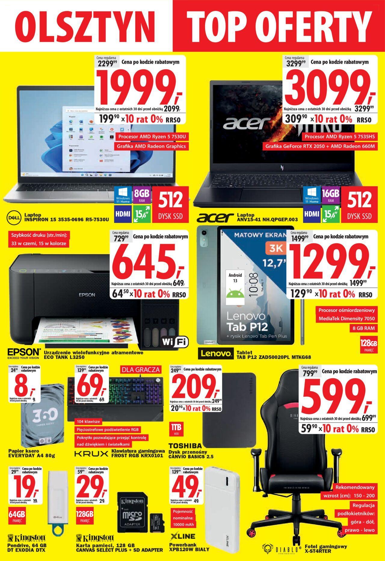 Mediaexpert Gazetka - Top Oferty Olsztyn 23.09.2024 - 03.10.2024 5