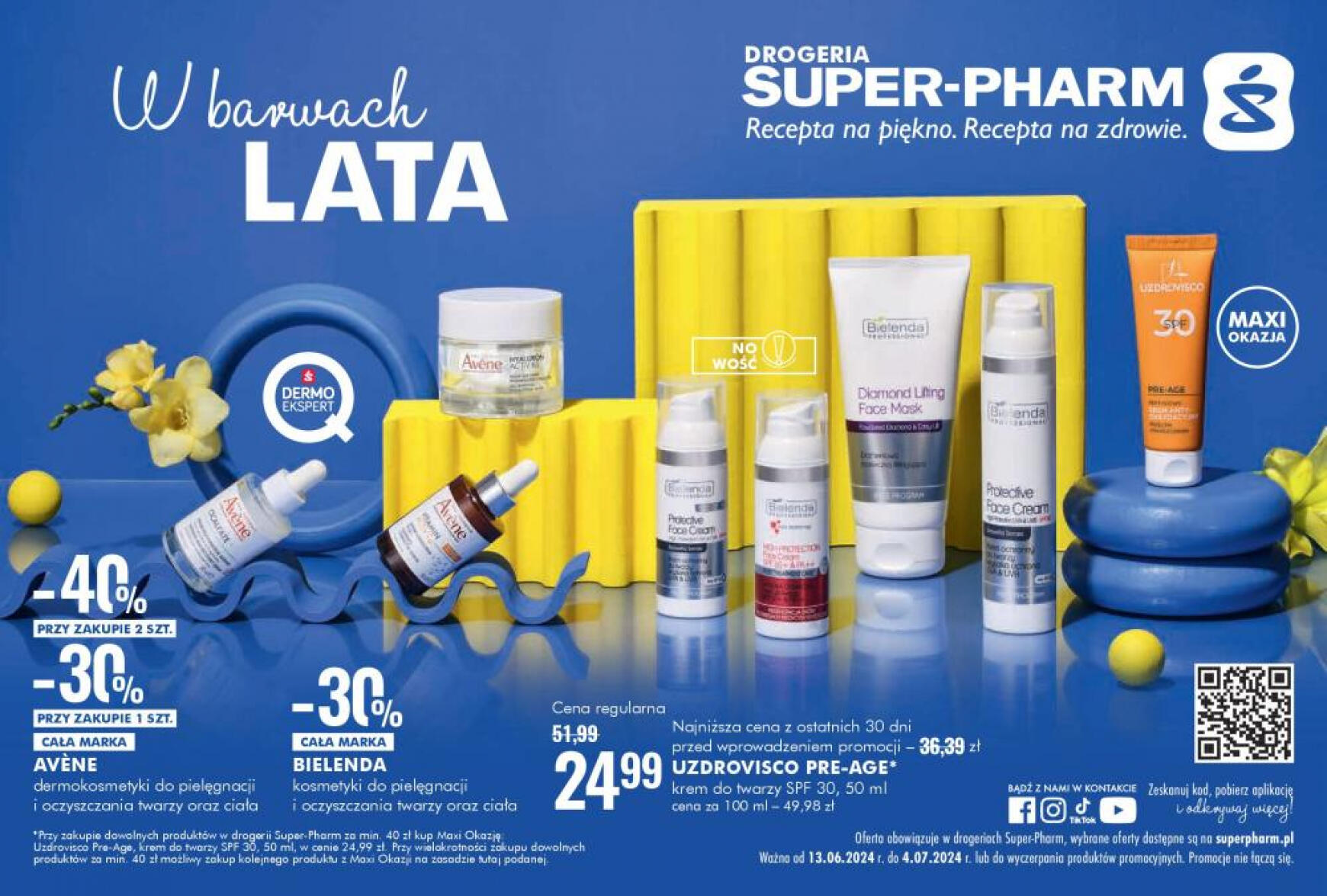 Super-pharm - W barwach lata gazetka aktualna ważna od 13.06. - 04.07. 1