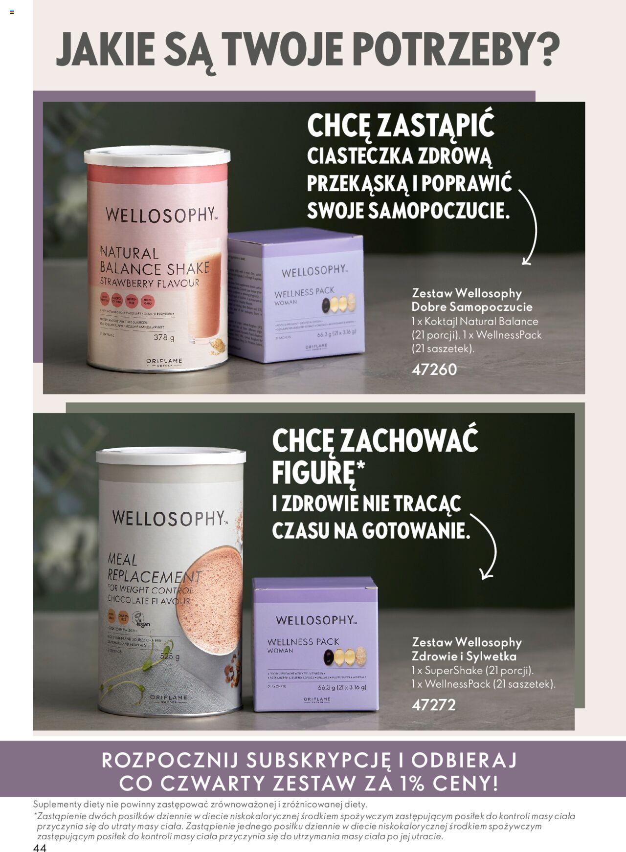 Oriflame Katalog - Wellosophy od środy 15.11.2023 44