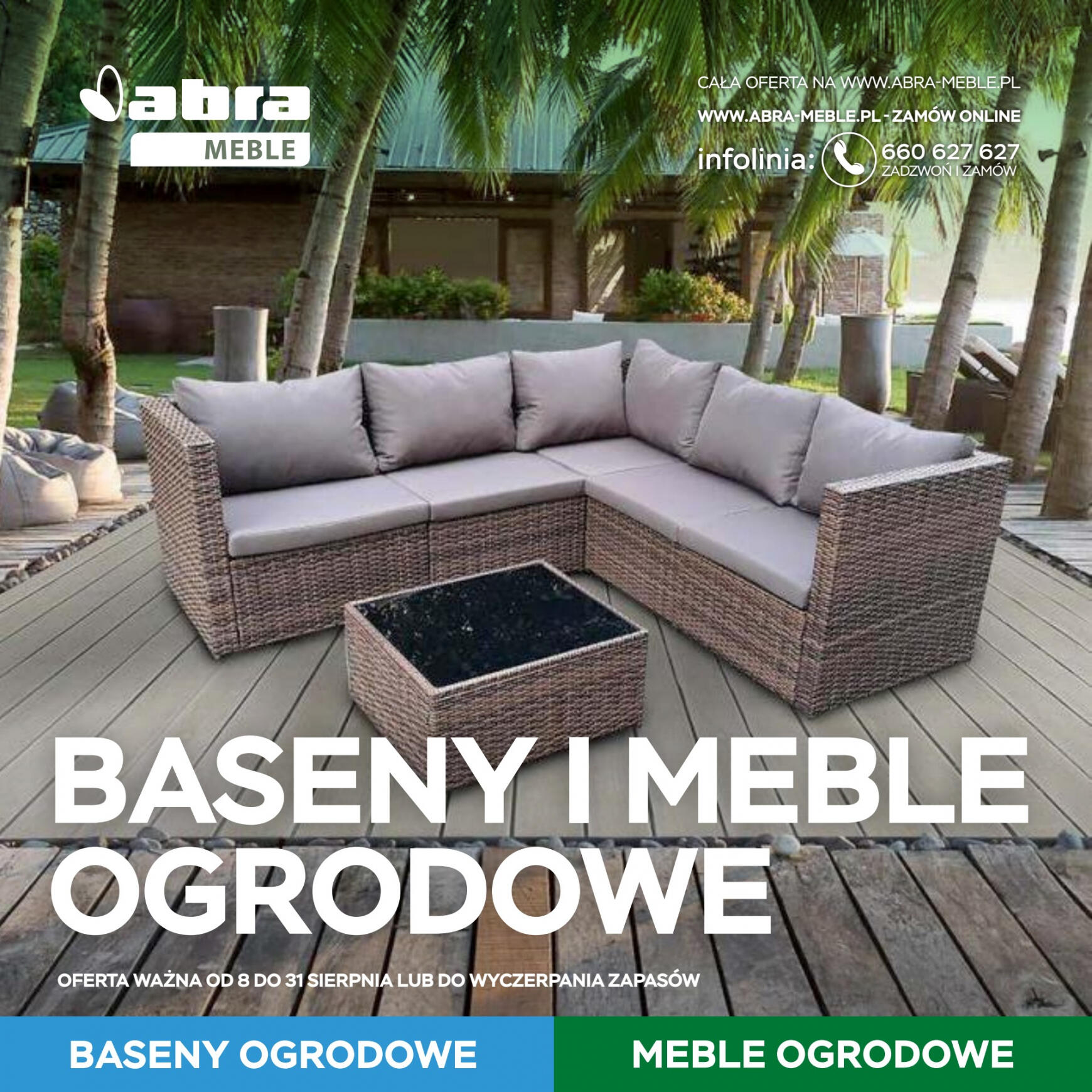 Abra meble - Baseny i meble ogrodowe