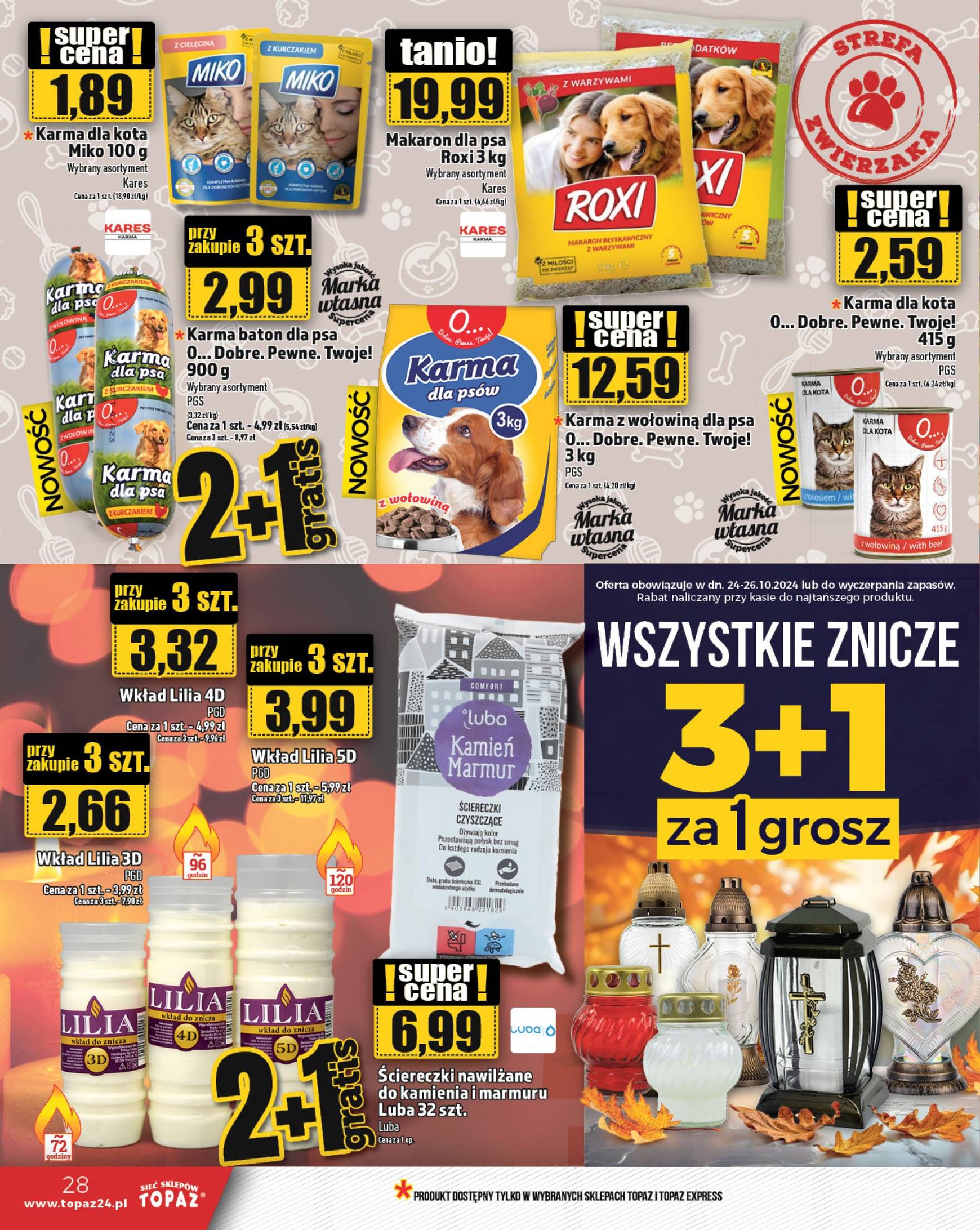 Topaz24 gazetka ważna od 24.10. - 30.10. 28