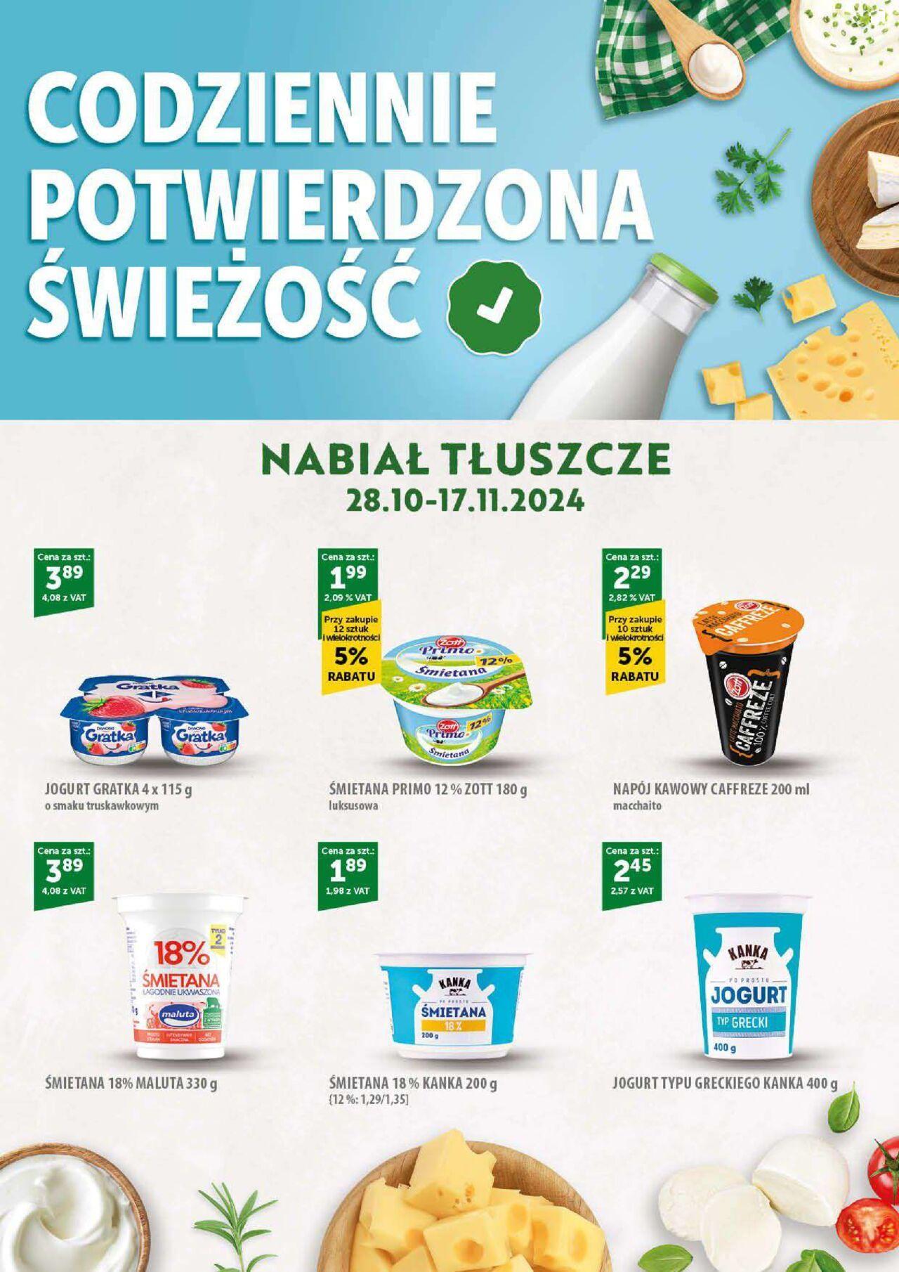 Eurocash Gazetka - Codziennie potwierdzona świeżość 28.10.2024 - 17.11.2024