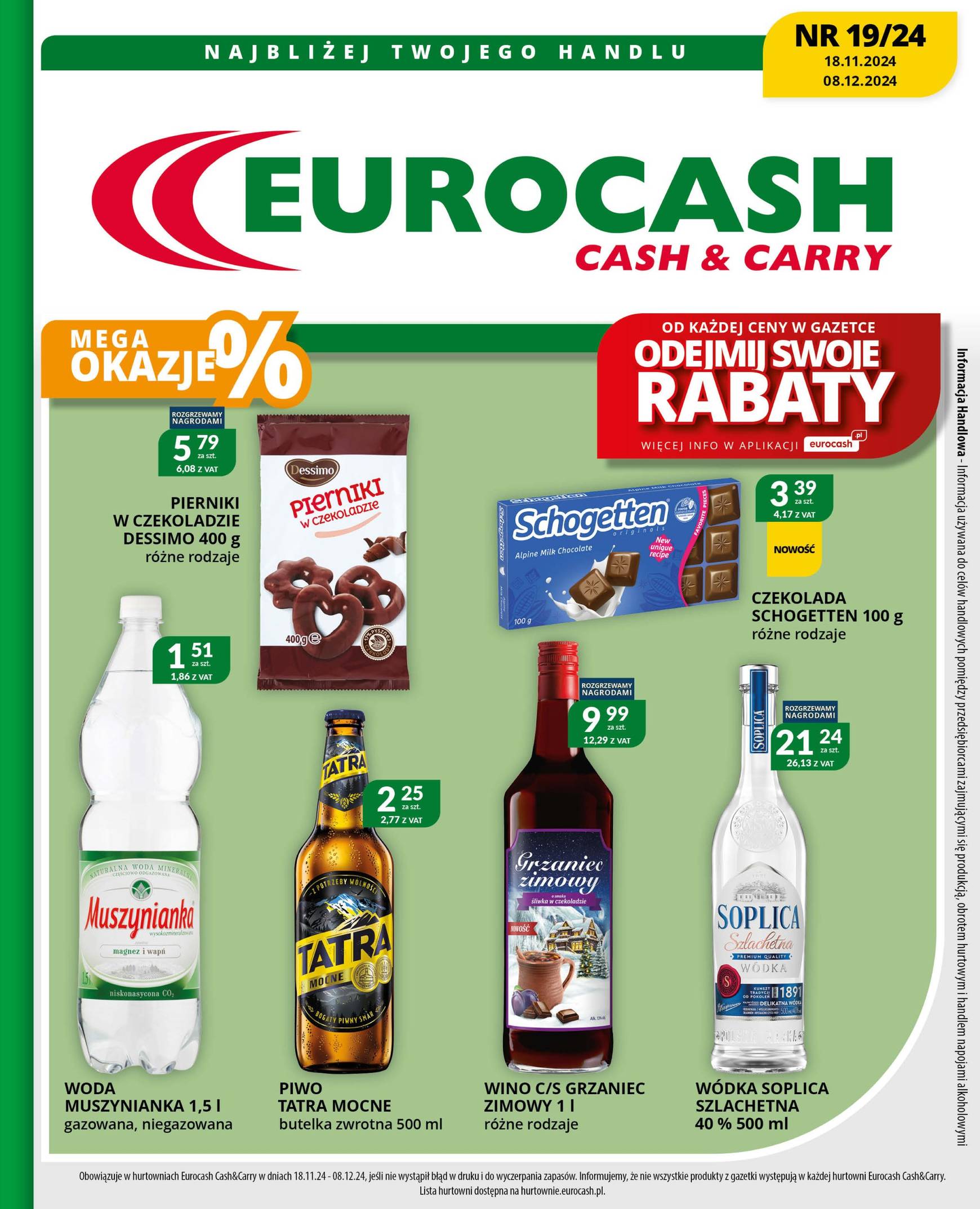 Eurocash - Cash&Carry gazetka ważna od 18.11. - 08.12.