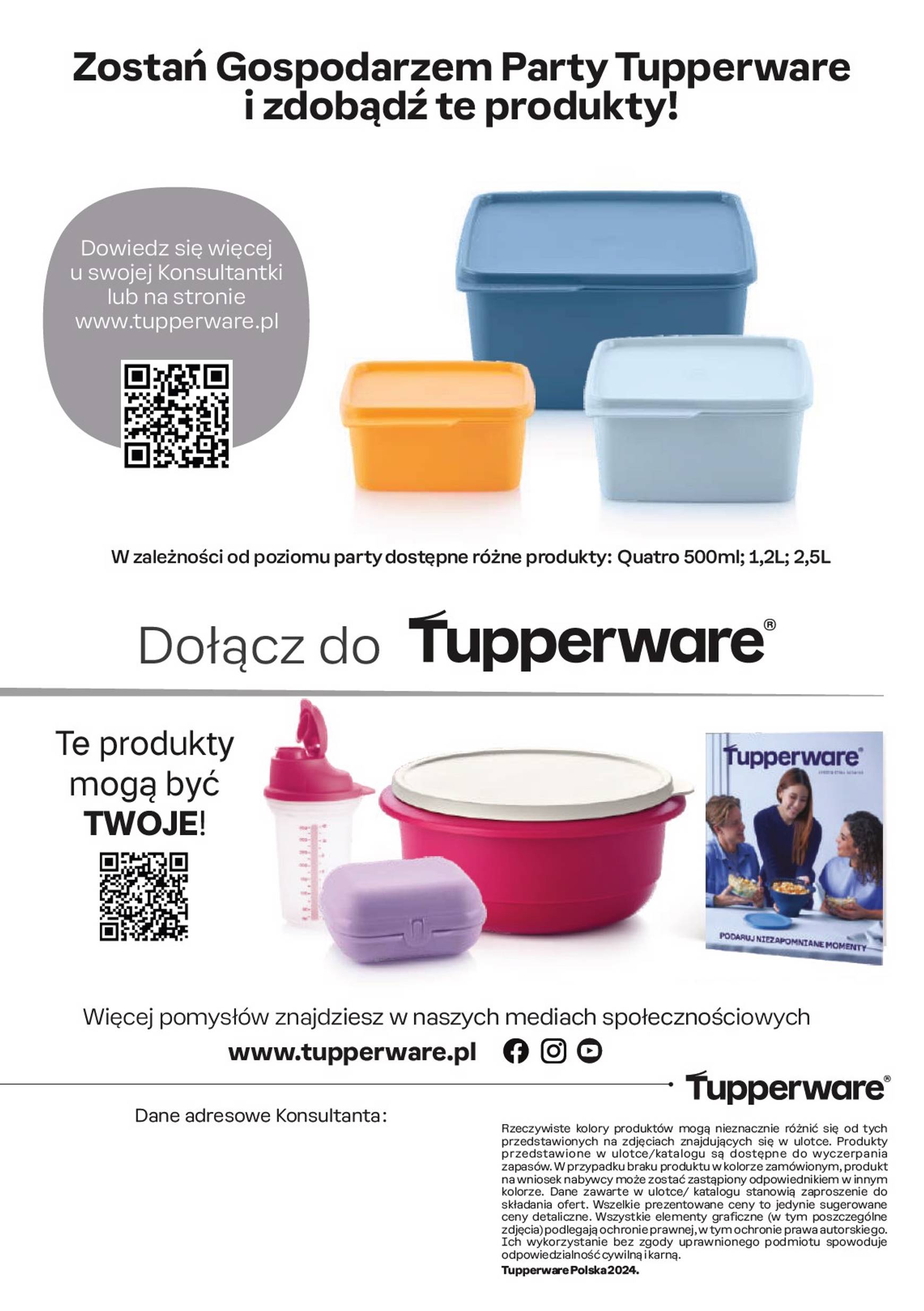 Aktualna Tupperware gazetka ważna od 02.09. - 29.09. 8