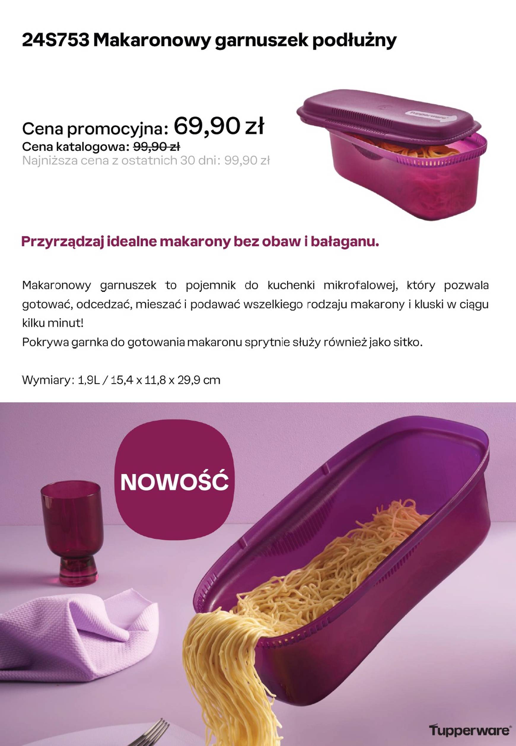 Aktualna Tupperware gazetka ważna od 23.09. - 29.09. 2