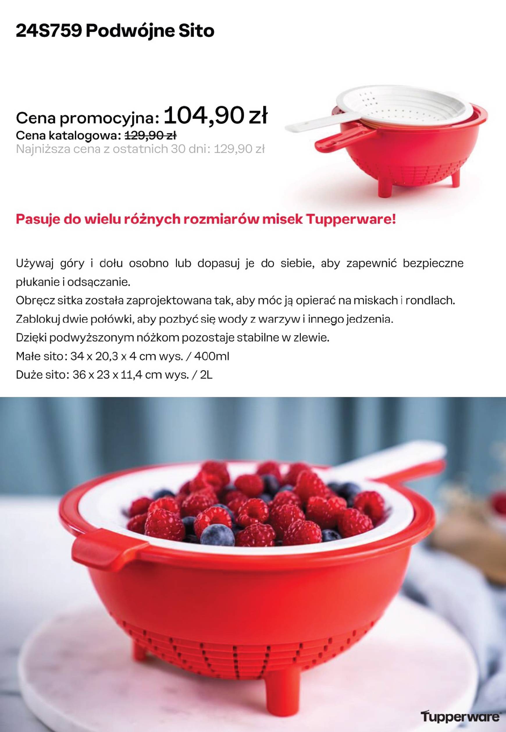 Aktualna Tupperware gazetka ważna od 23.09. - 29.09. 7