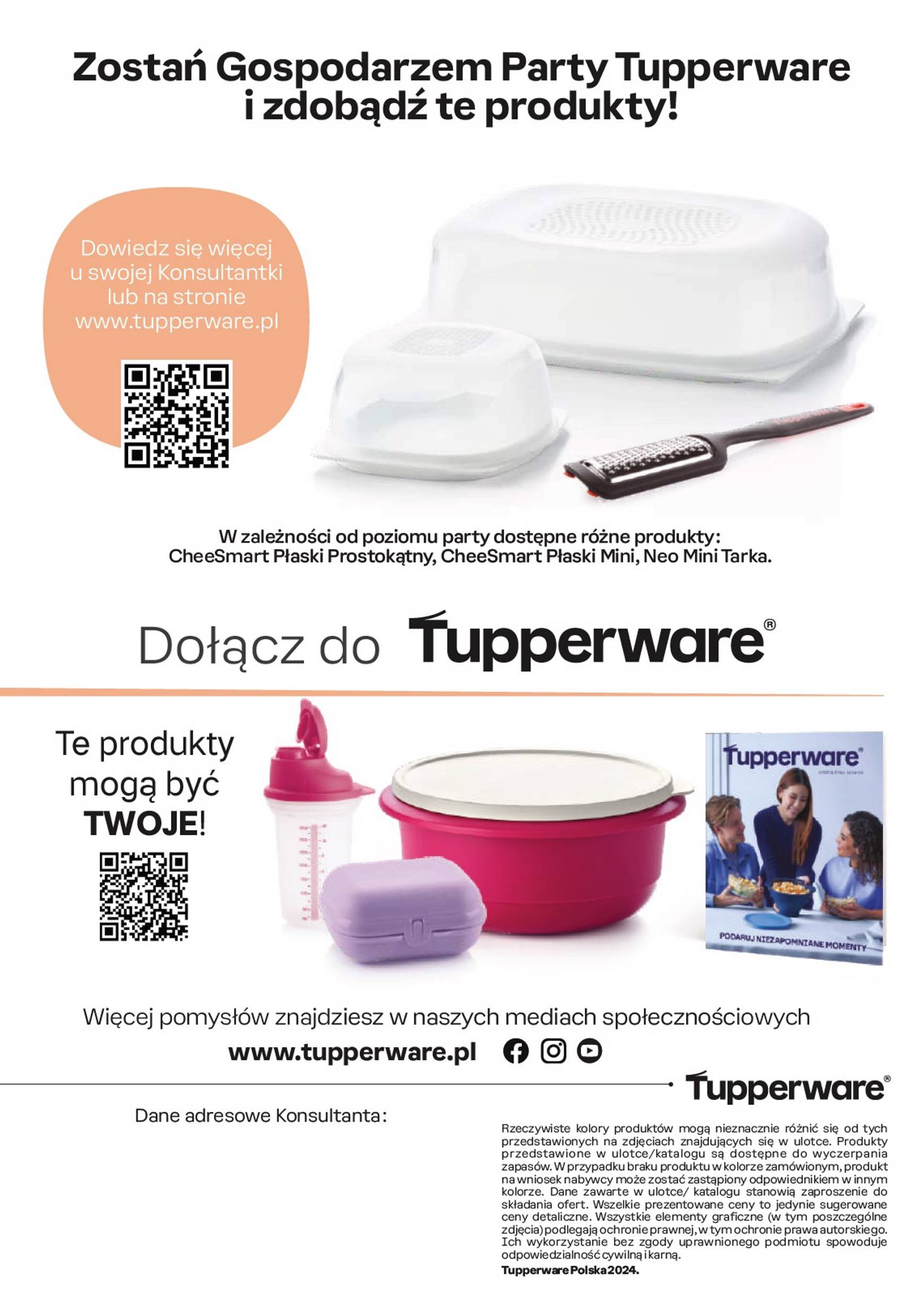 Aktualna Tupperware gazetka ważna od 30.09. - 03.11. 12