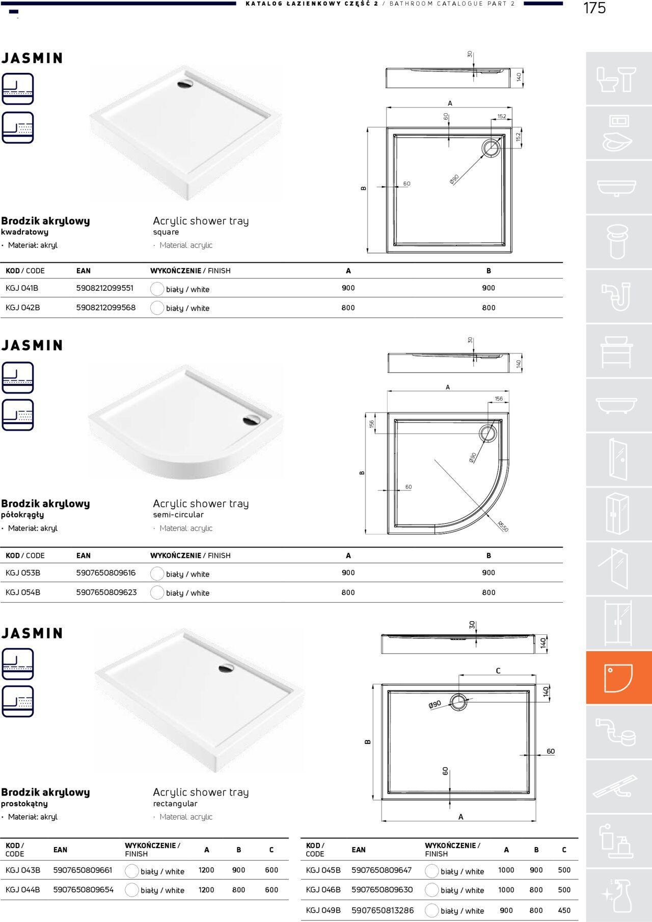 Deante Gazetka - Katalog łazienkowy 01.01.2024 - 31.12.2024 175