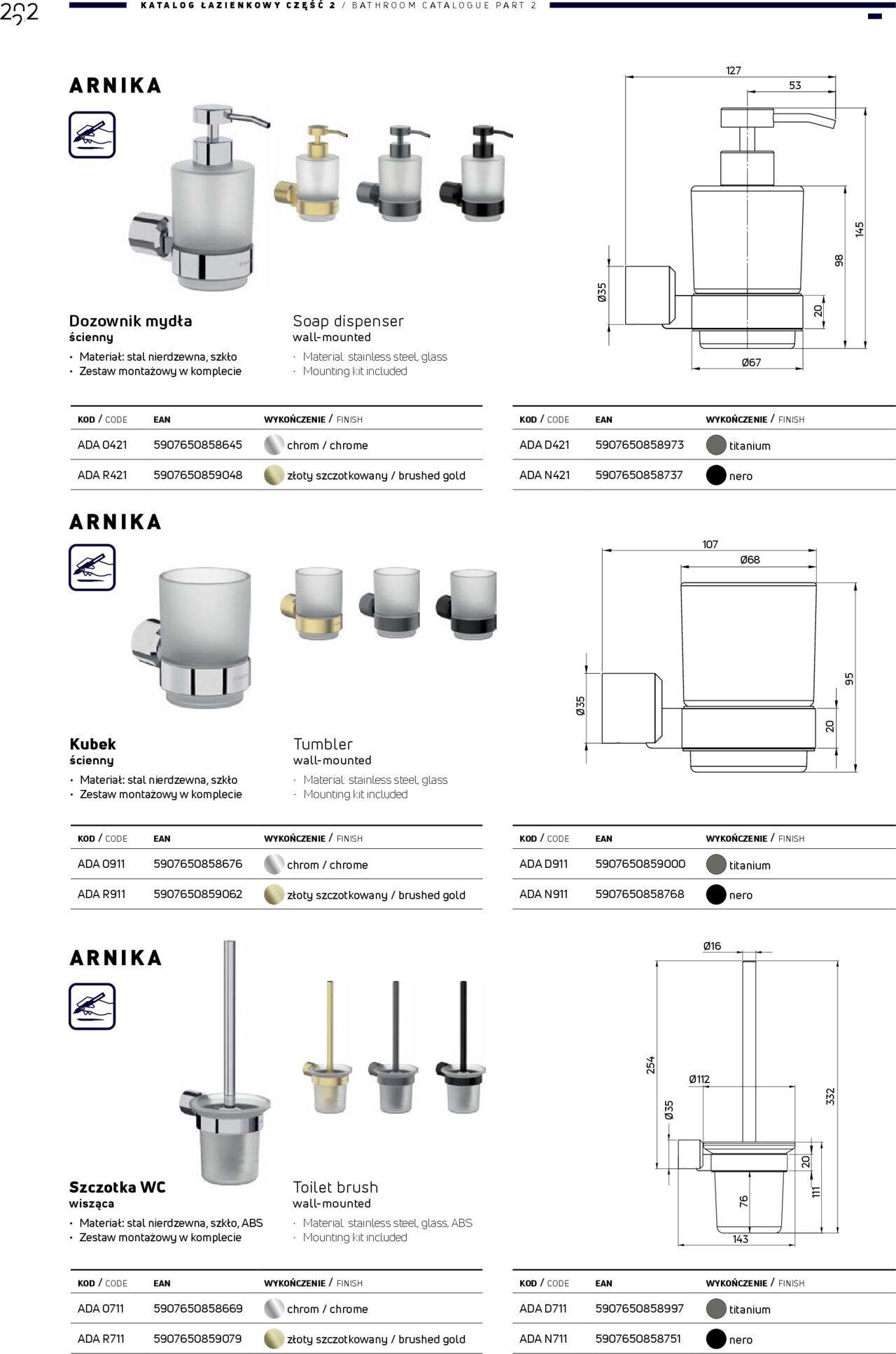 Deante Gazetka - Katalog łazienkowy 01.01.2024 - 31.12.2024 202