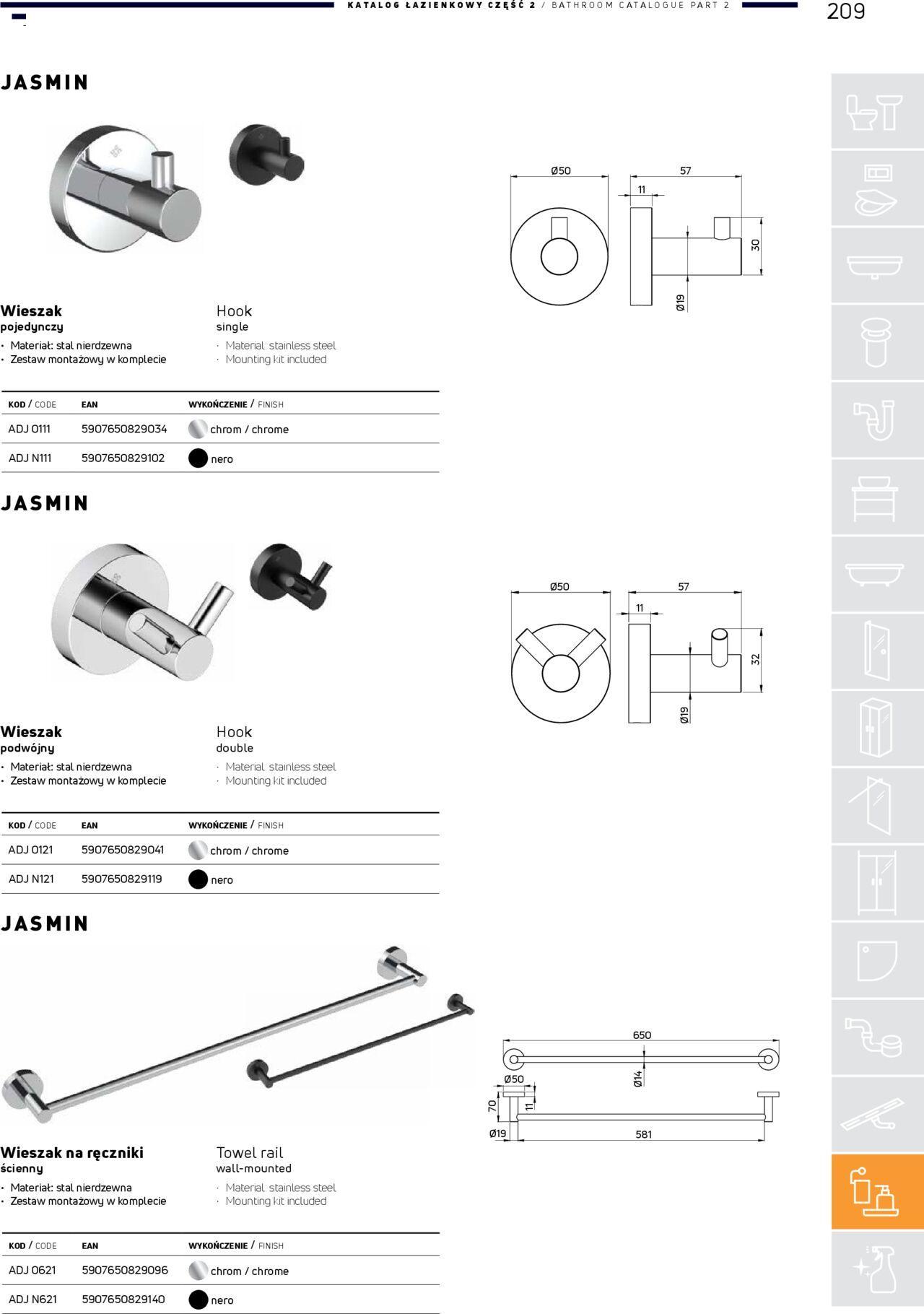 Deante Gazetka - Katalog łazienkowy 01.01.2024 - 31.12.2024 209