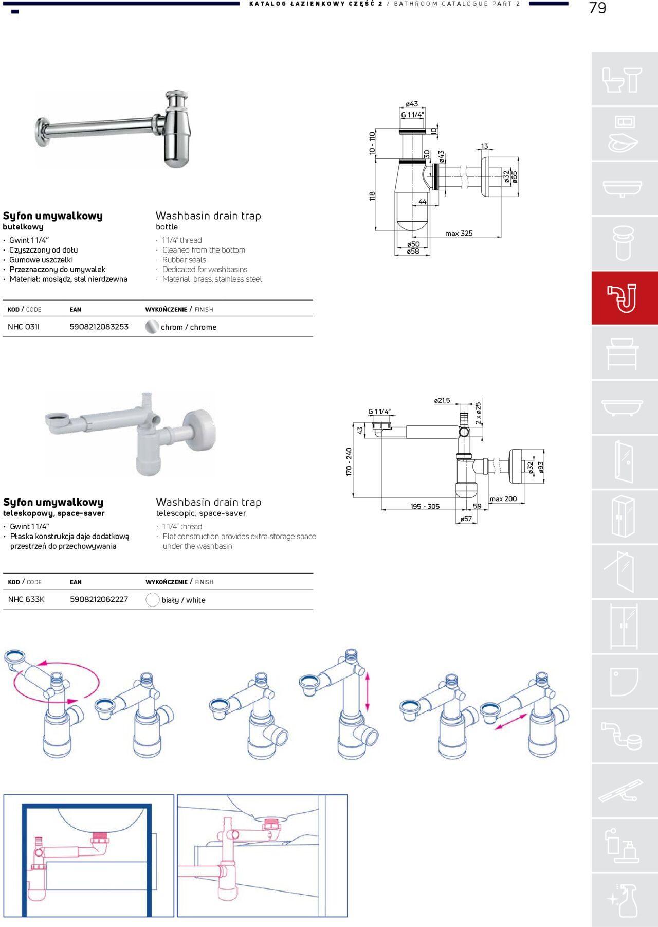 Deante Gazetka - Katalog łazienkowy 01.01.2024 - 31.12.2024 79