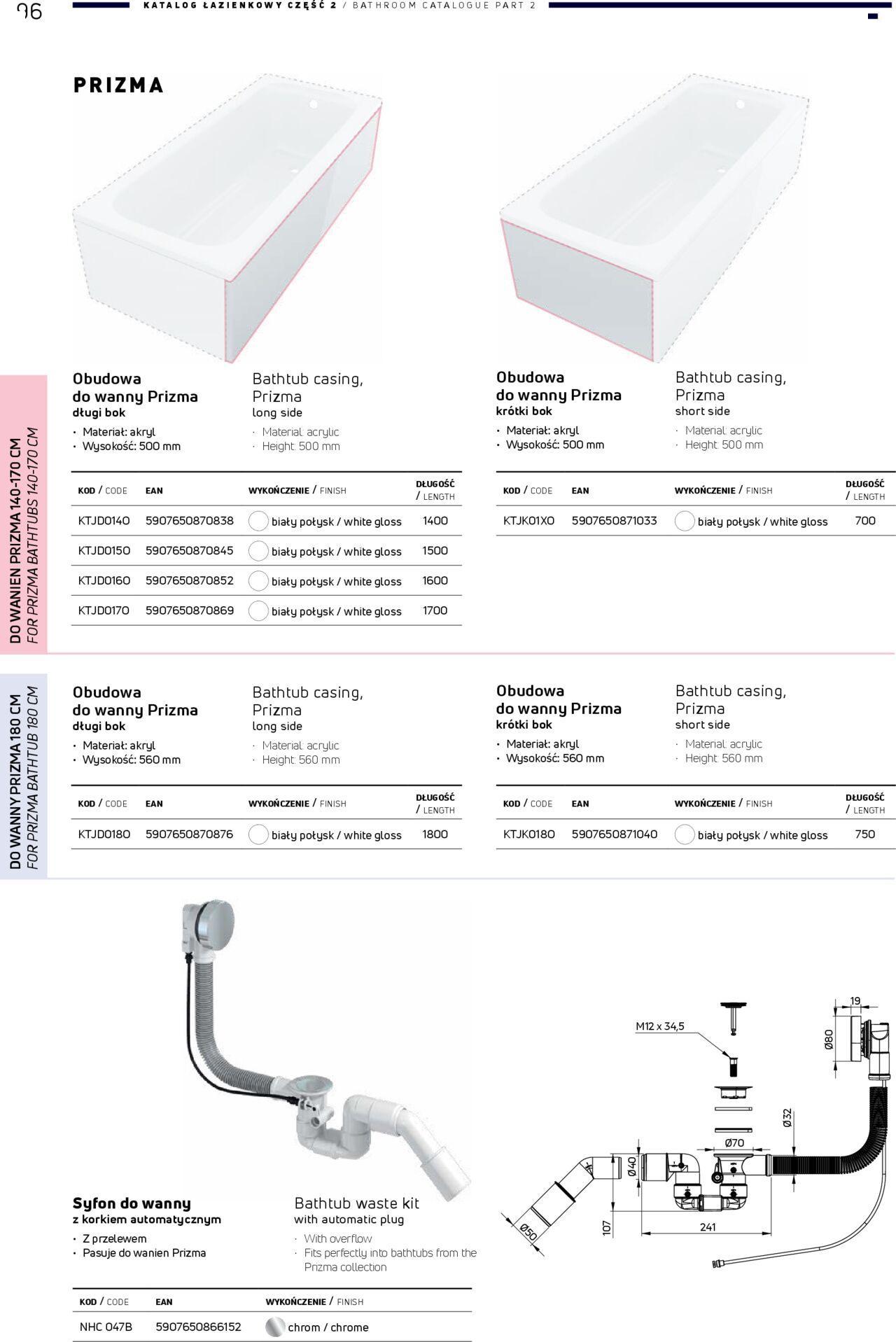 Deante Gazetka - Katalog łazienkowy 01.01.2024 - 31.12.2024 96