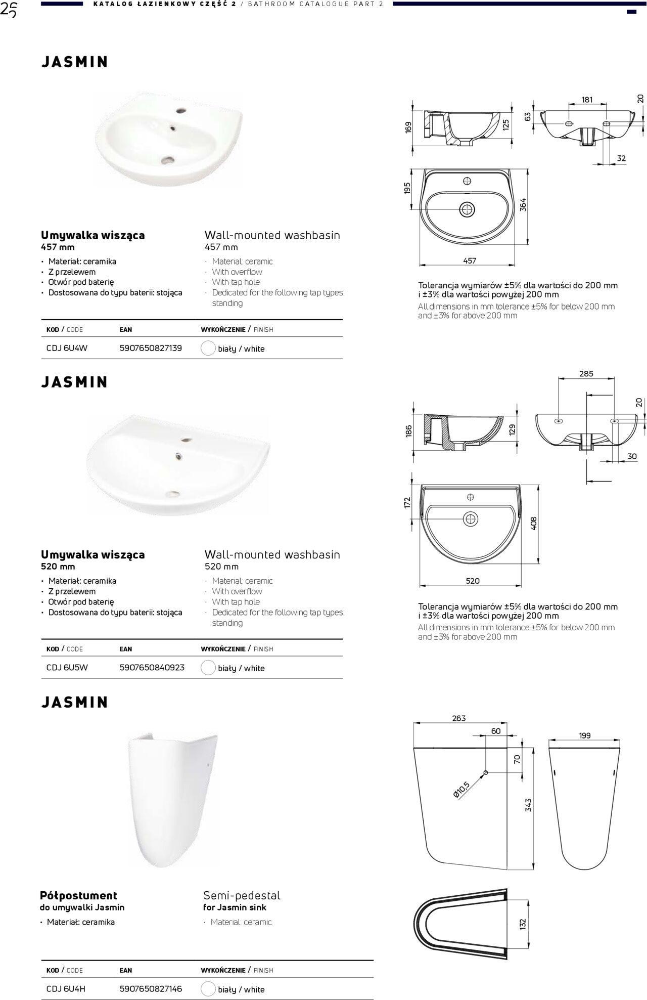 Deante Gazetka - Katalog łazienkowy 01.01.2024 - 31.12.2024 26