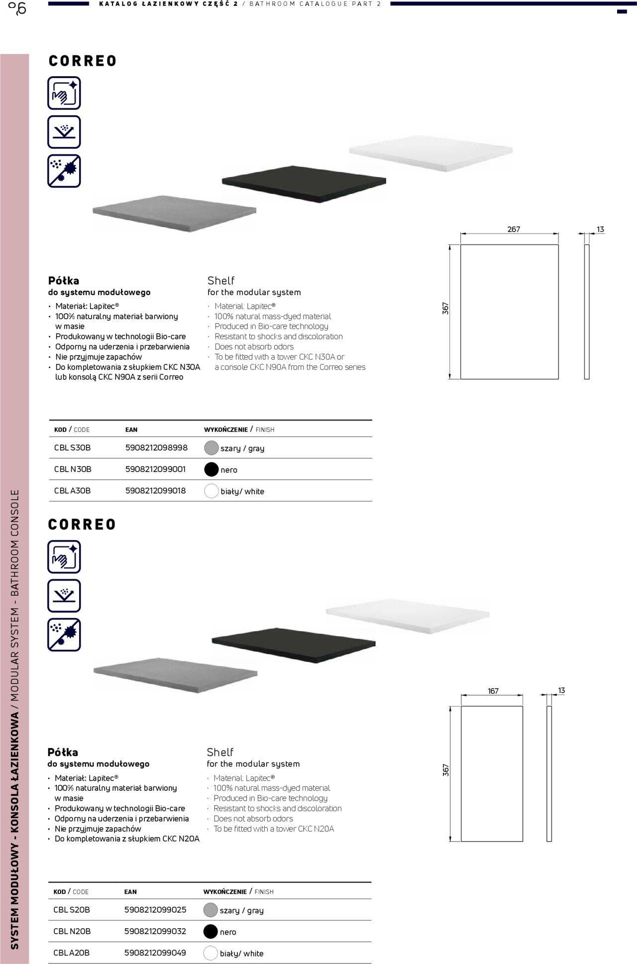 Deante Gazetka - Katalog łazienkowy 01.01.2024 - 31.12.2024 86