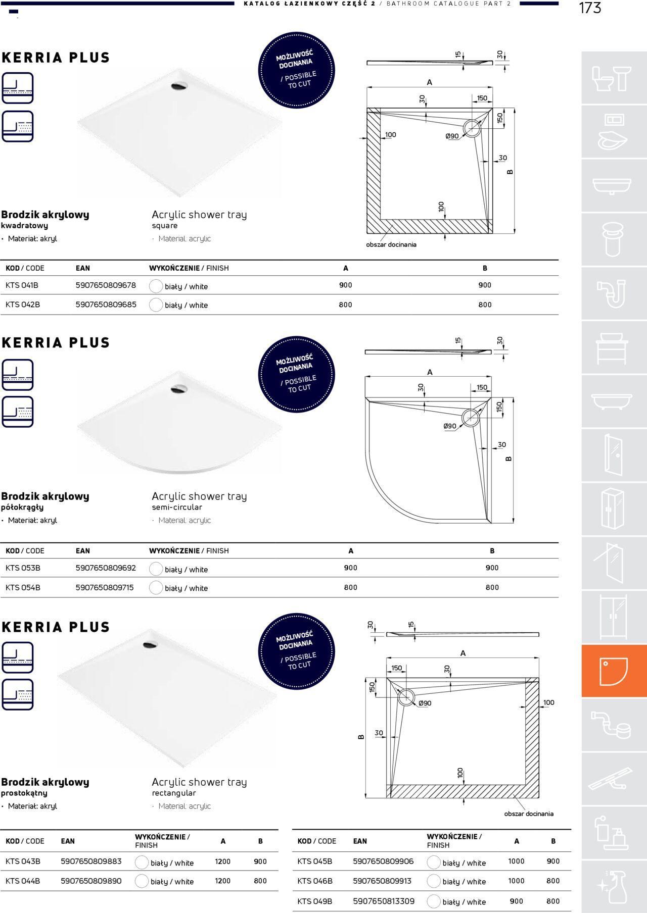 Deante Gazetka - Katalog łazienkowy 01.01.2024 - 31.12.2024 173