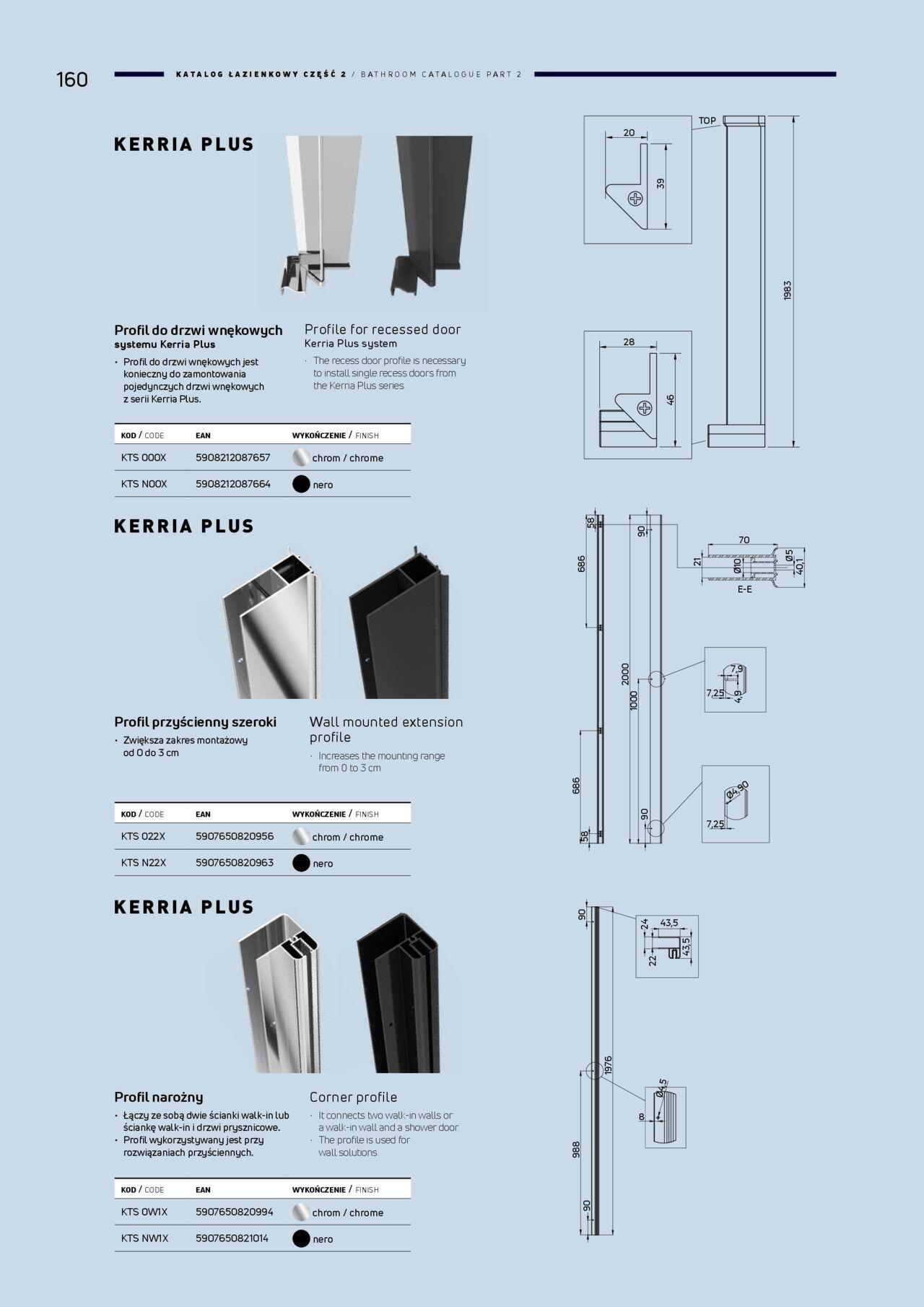 Deante Gazetka - Katalog łazienkowy 01.01.2024 - 31.12.2024 160