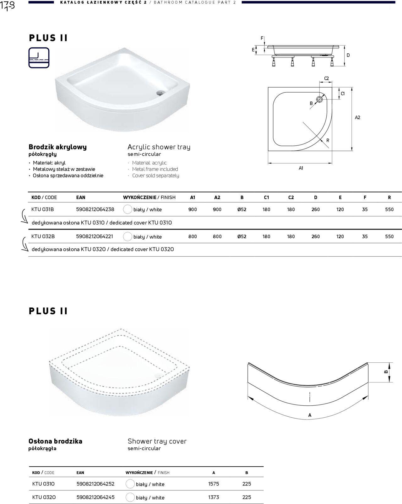 Deante Gazetka - Katalog łazienkowy 01.01.2024 - 31.12.2024 178