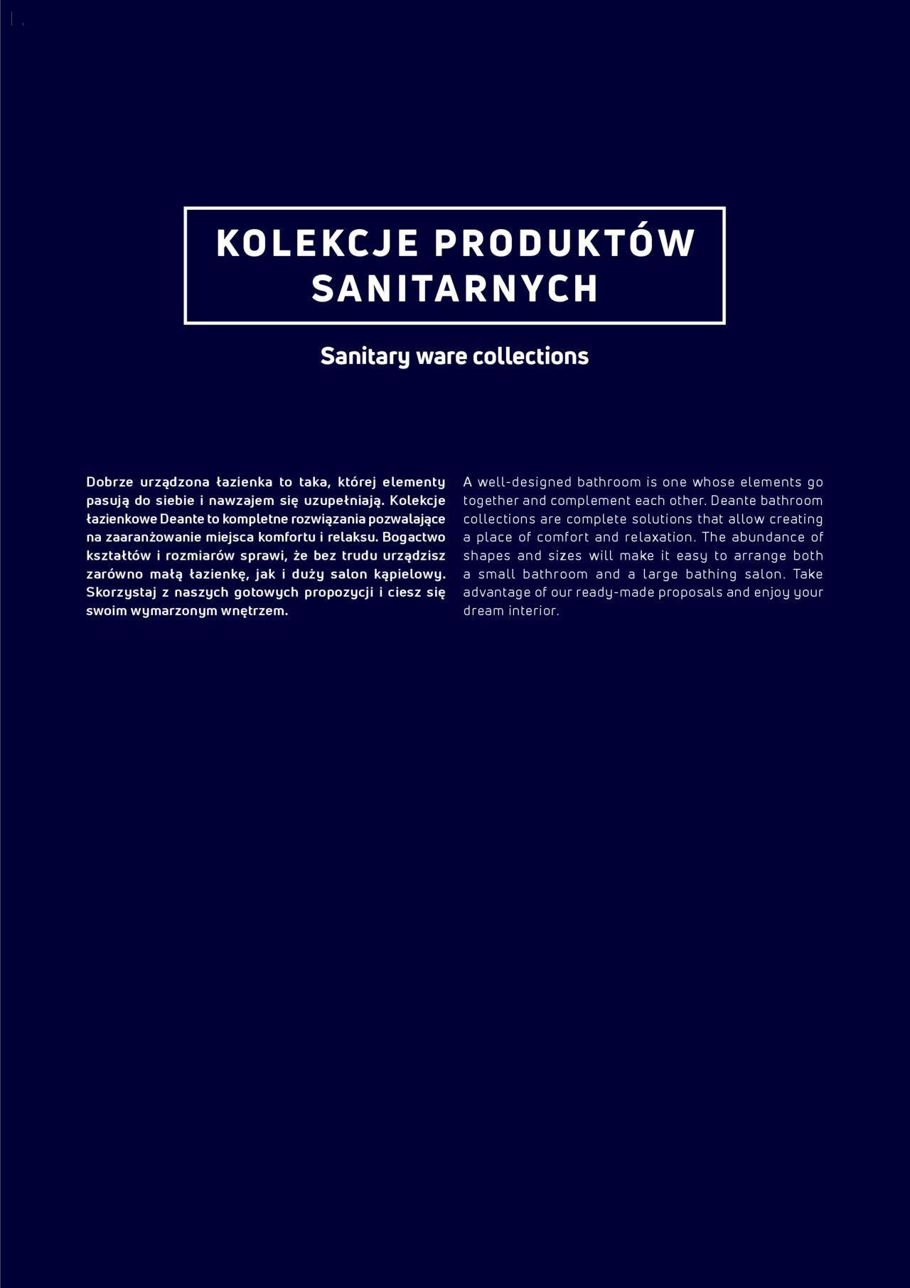 Deante Gazetka - Katalog łazienkowy 01.01.2024 - 31.12.2024 13