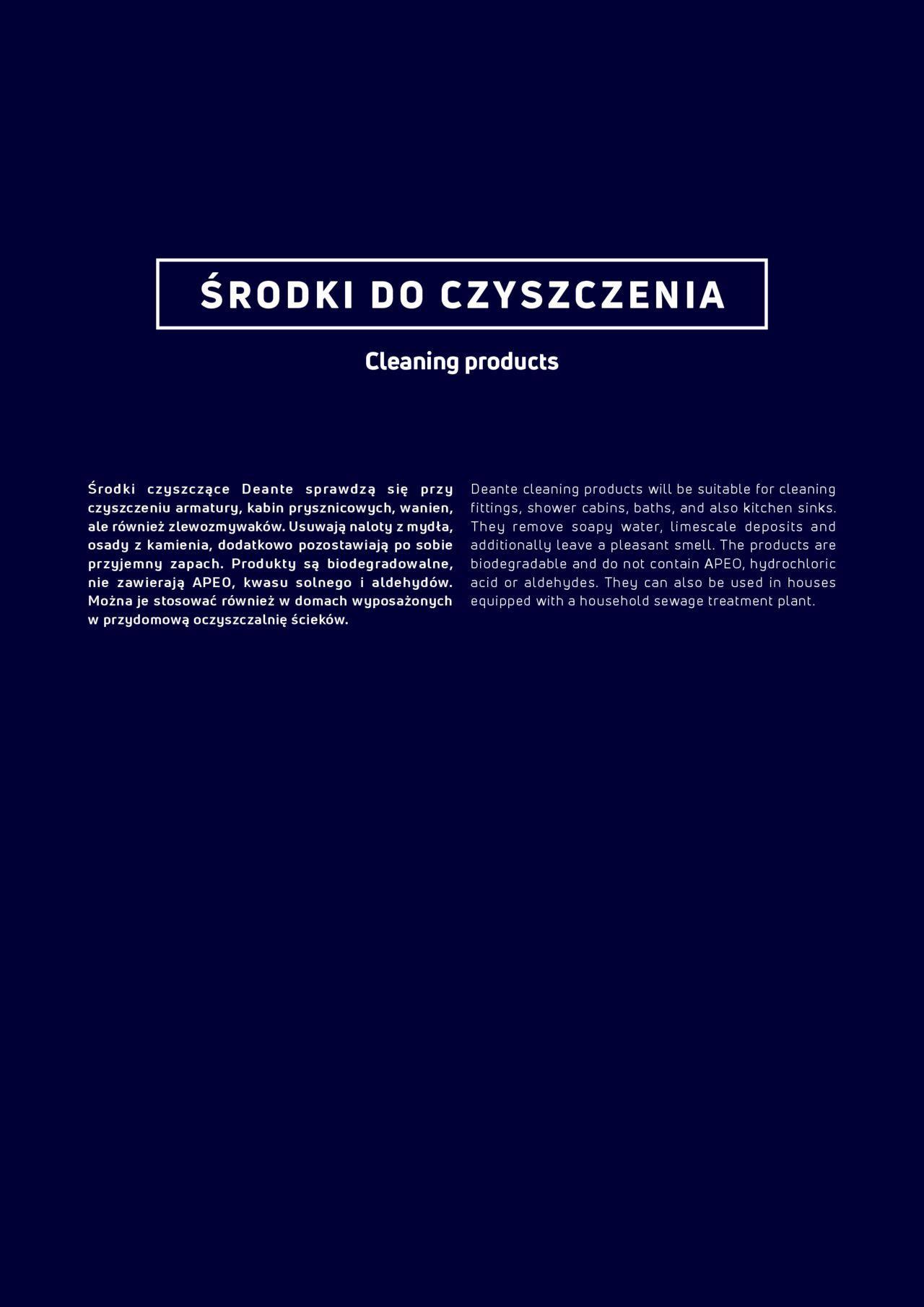 Deante Gazetka - Katalog łazienkowy 01.01.2024 - 31.12.2024 245