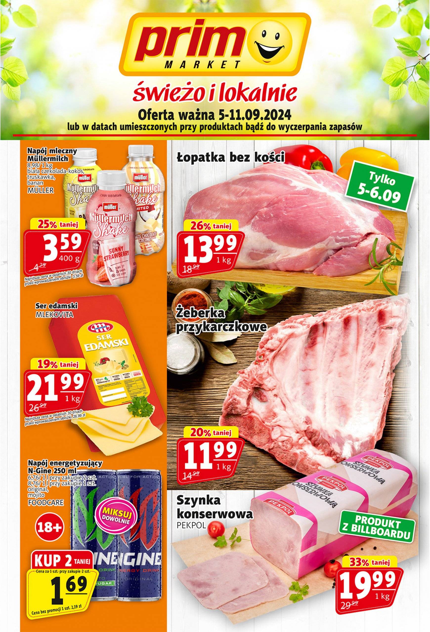 Aktualna Prim Market gazetka ważna od 05.09. - 11.09.