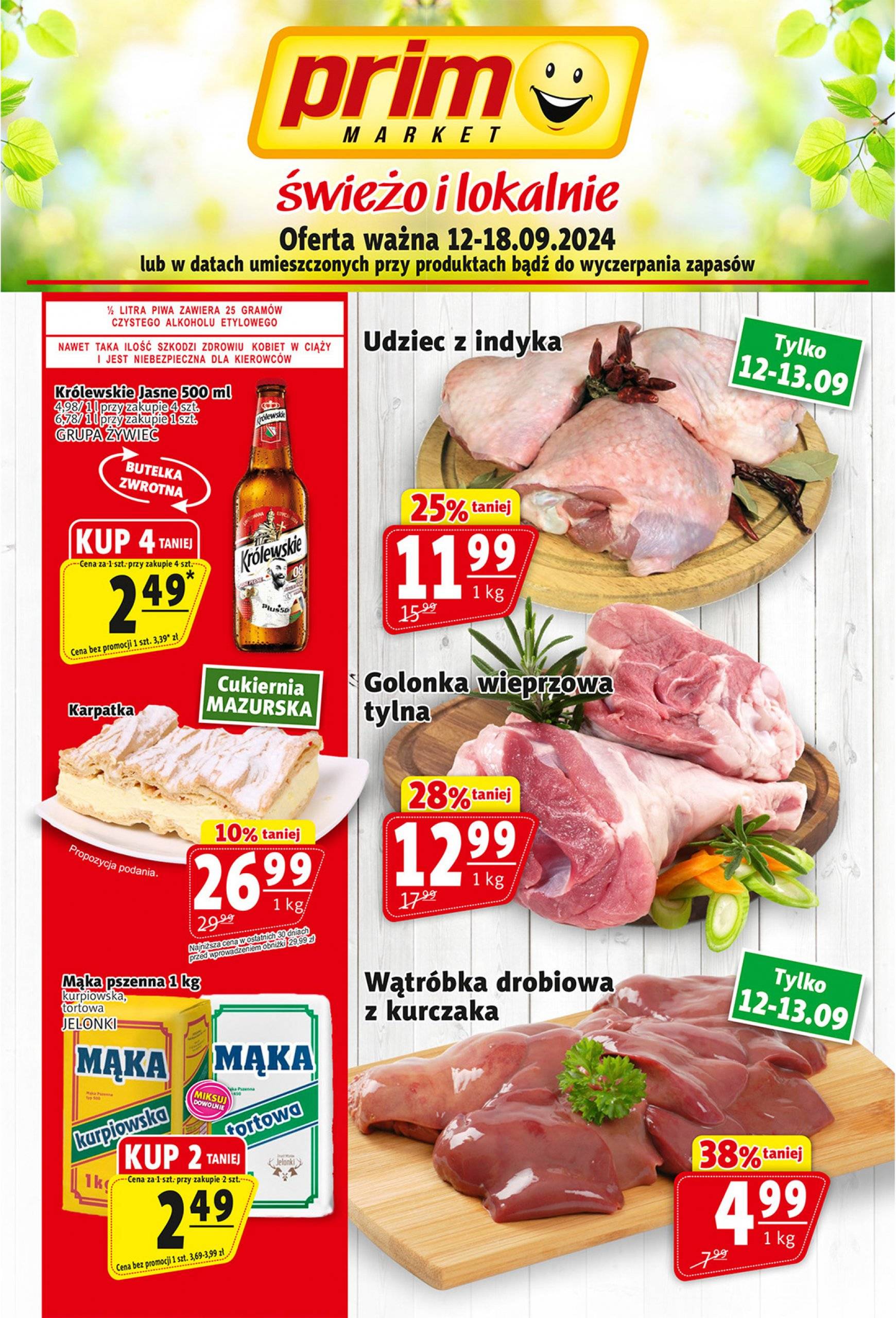 Aktualna Prim Market gazetka ważna od 12.09. - 18.09.