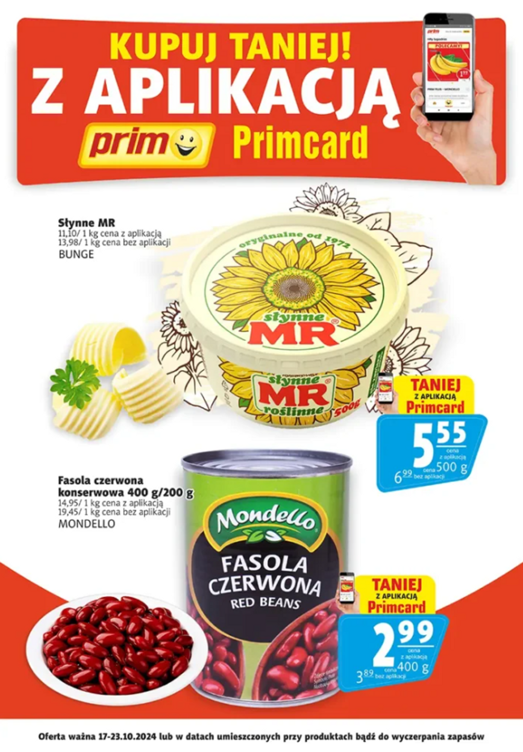 Prim Market - Oferta Primcard gazetka ważna od 17.10. - 23.10.