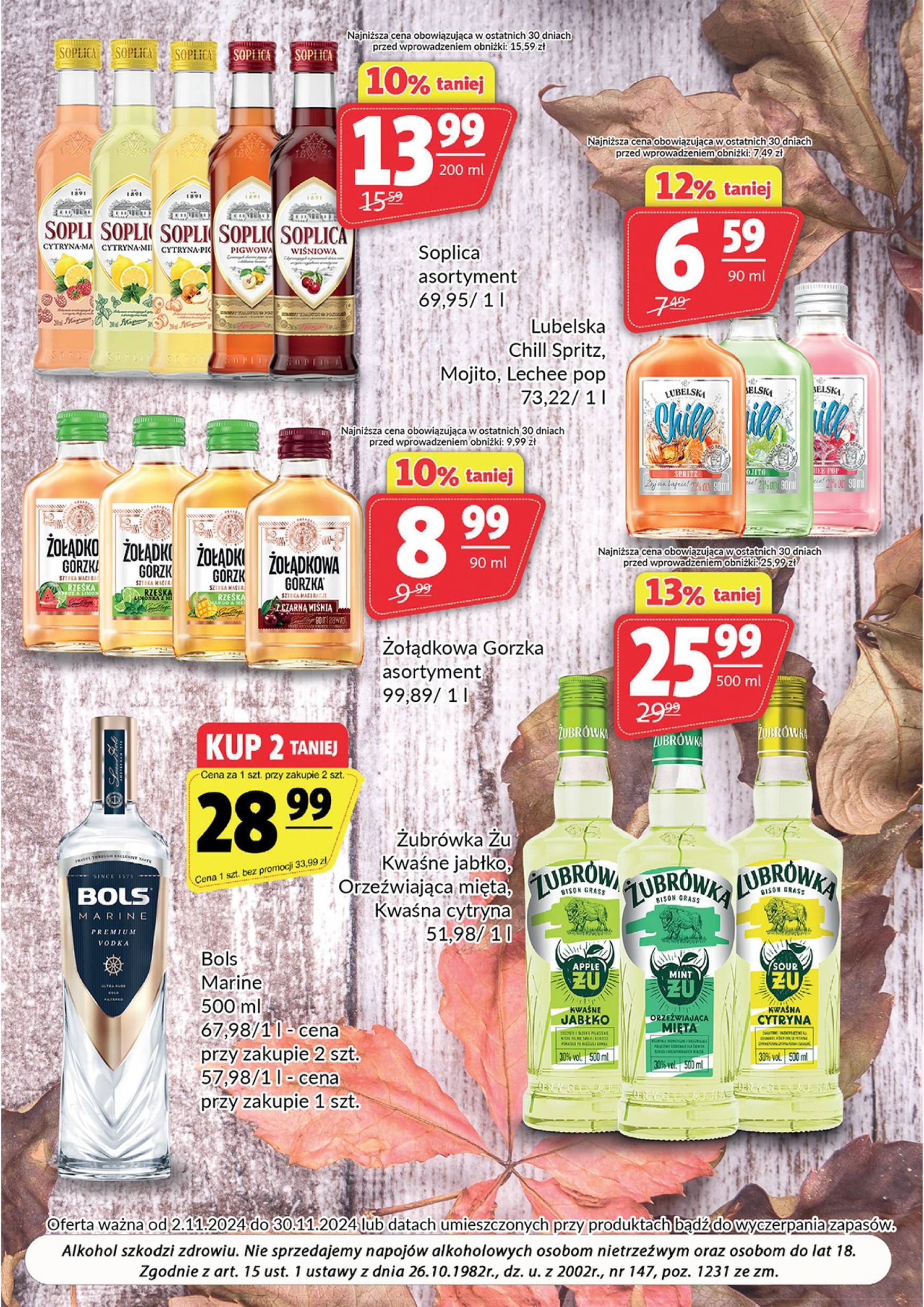 Prim Market - Oferta alkoholowa gazetka ważna od 01.11. - 30.11. 2