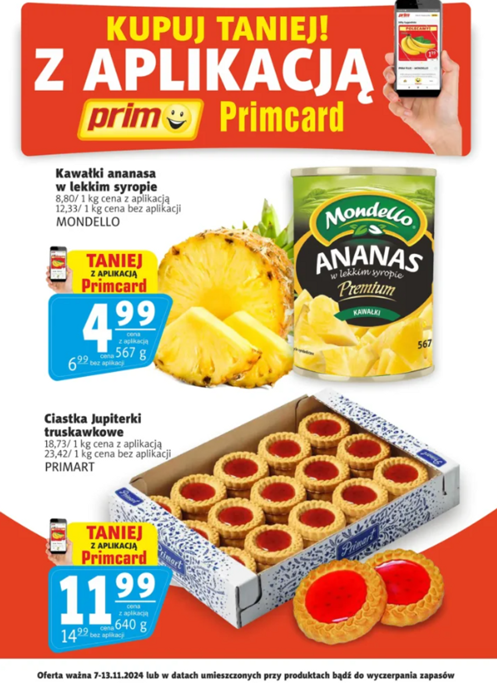 Prim Market - Oferta Primcard gazetka ważna od 07.11. - 13.11.