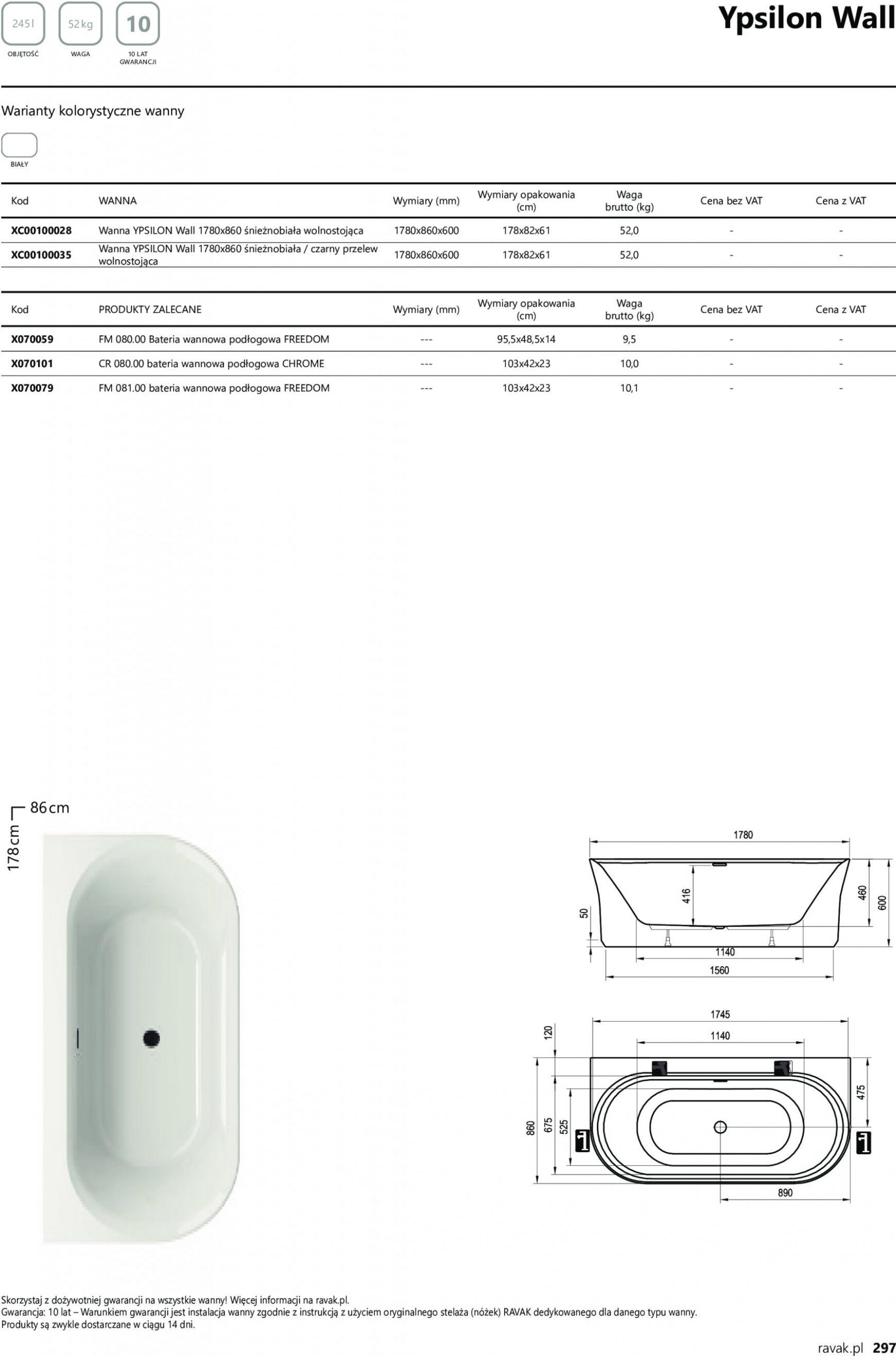 Ravak Profi 297