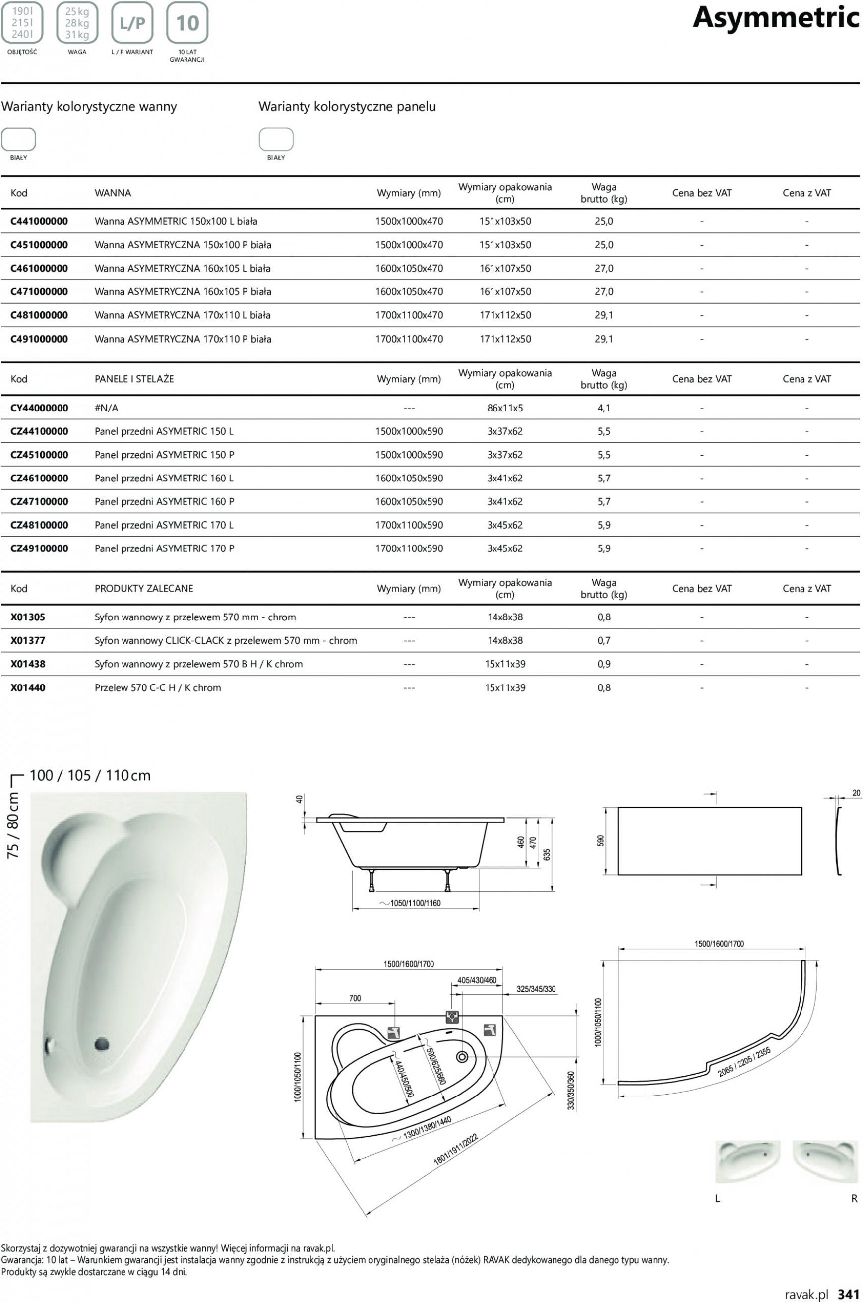 Ravak Profi 341