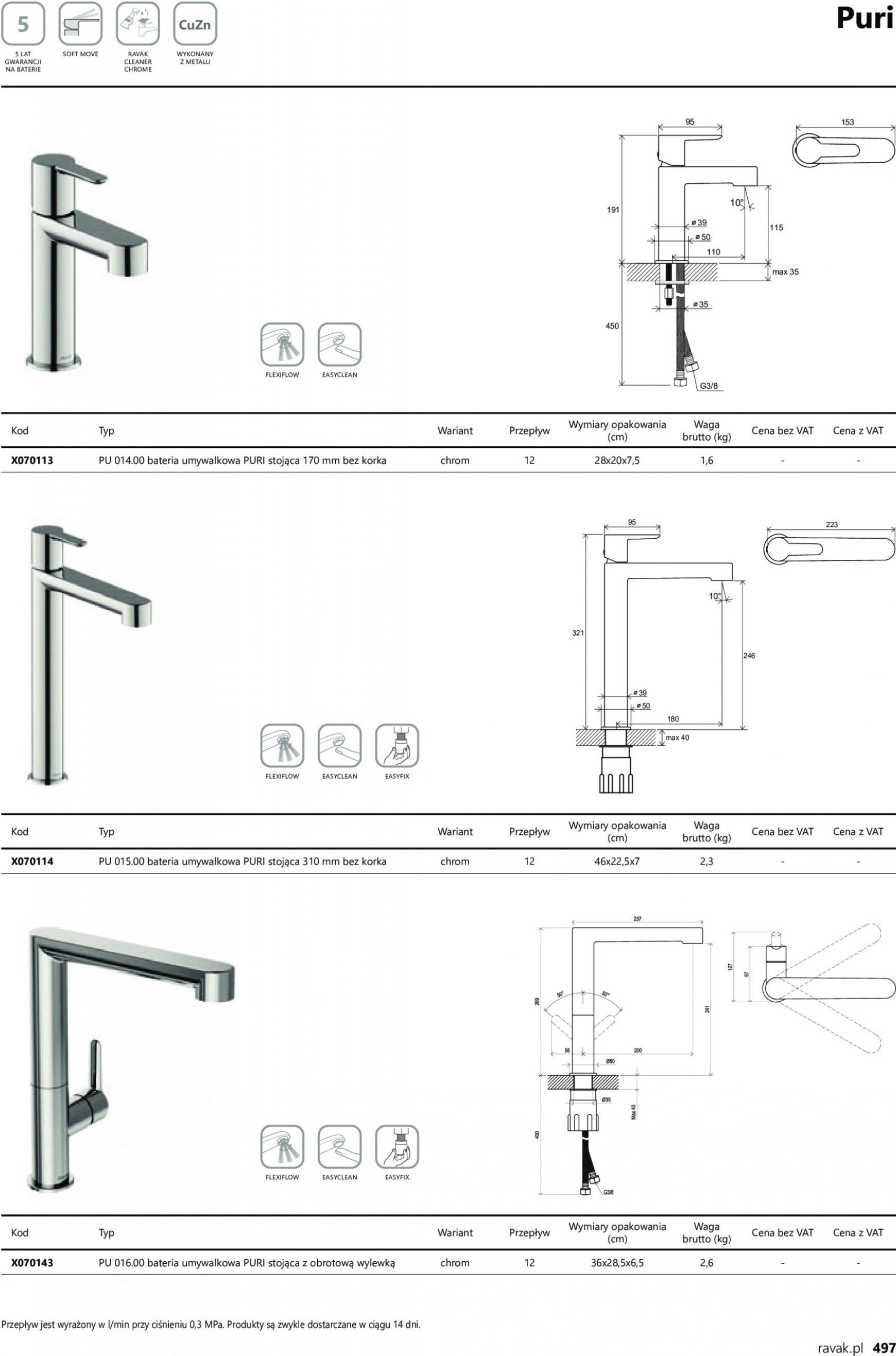 Ravak Profi 497