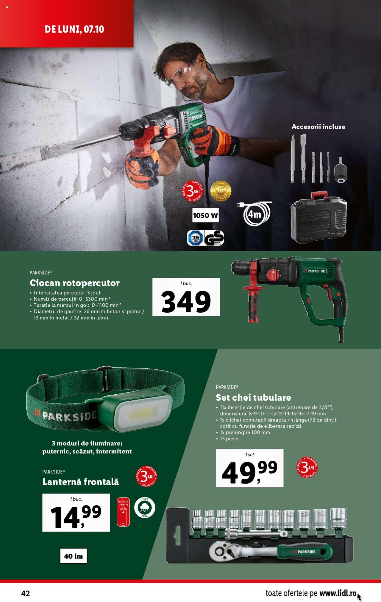 Catalog LIDL 07.10.2024 - 13.10.2024 42