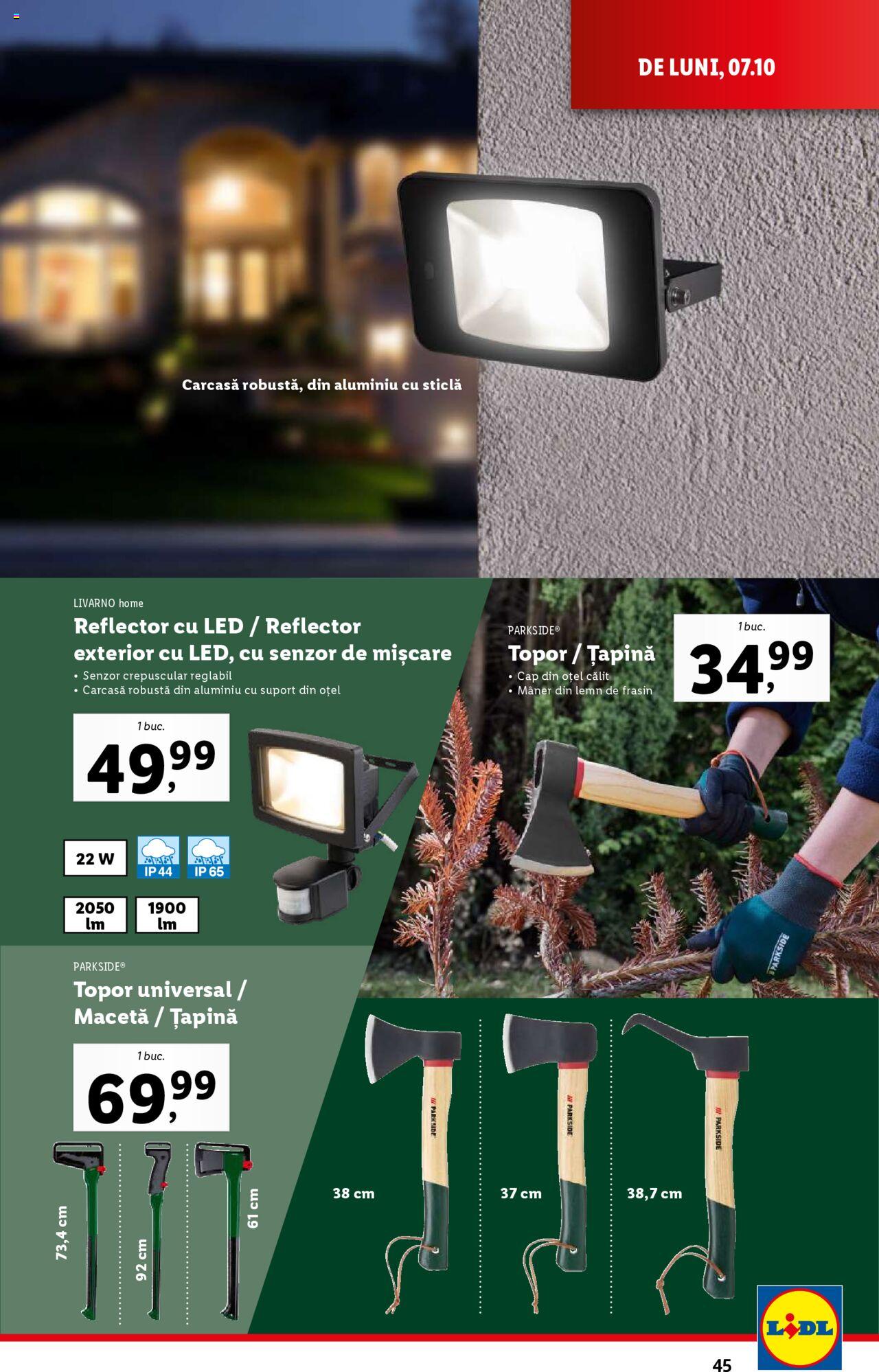 Catalog LIDL 07.10.2024 - 13.10.2024 45