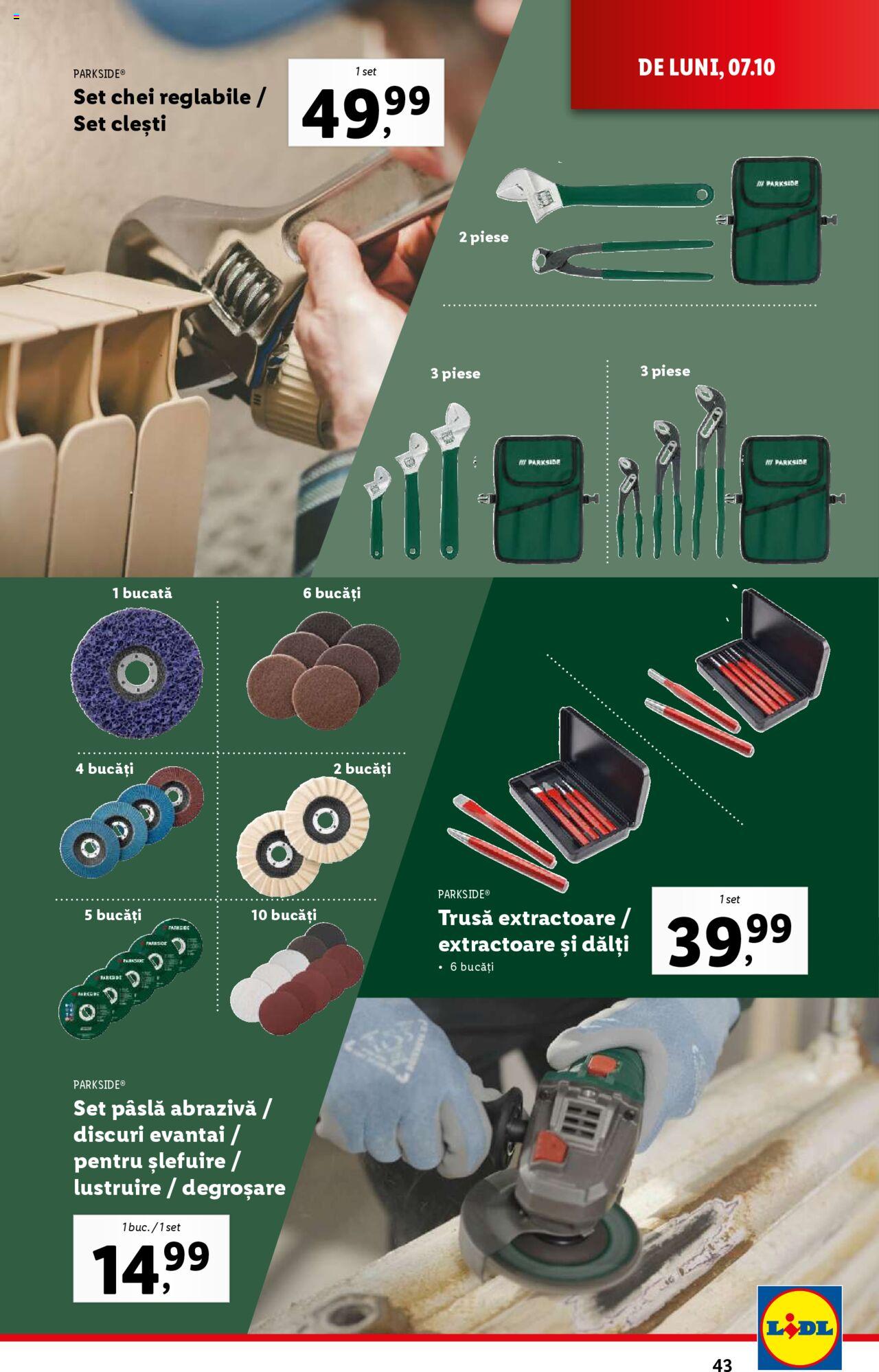 Catalog LIDL 07.10.2024 - 13.10.2024 43