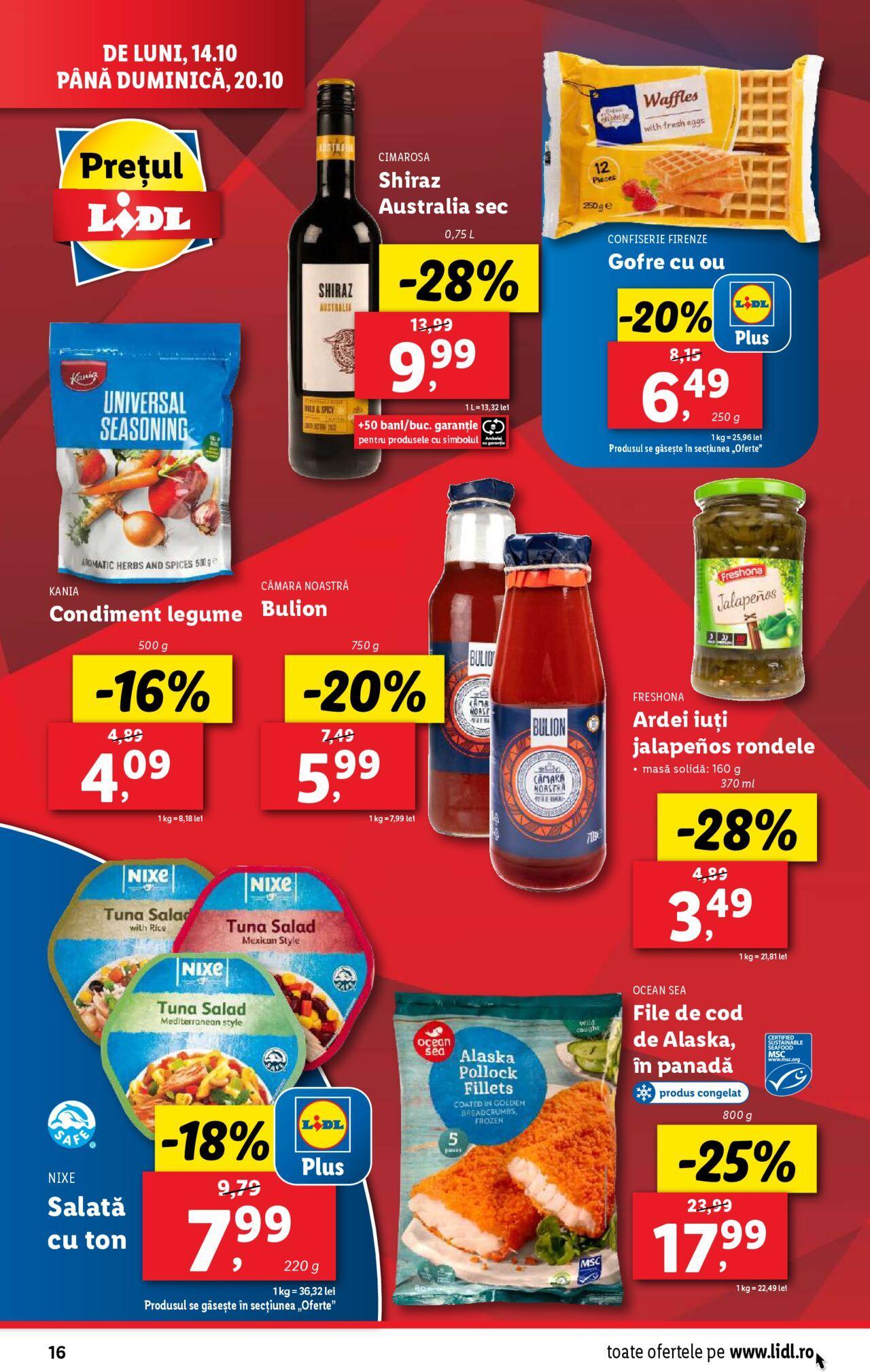 Catalog LIDL 14.10.2024 - 20.10.2024 16