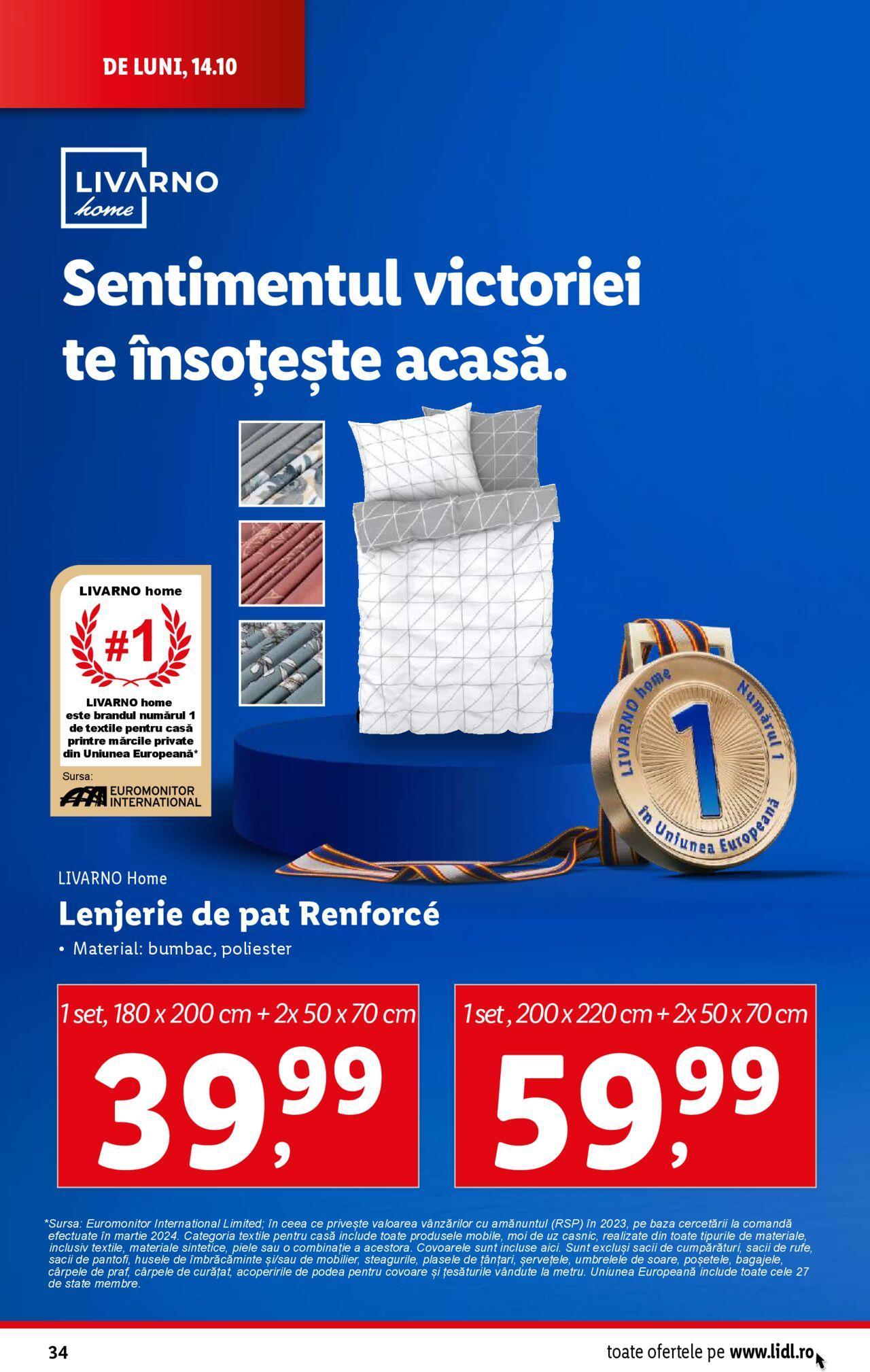 Catalog LIDL 14.10.2024 - 20.10.2024 34