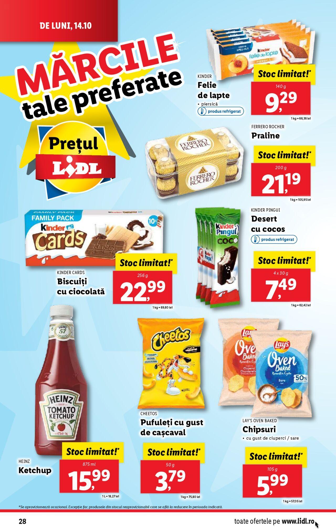 Catalog LIDL 14.10.2024 - 20.10.2024 28