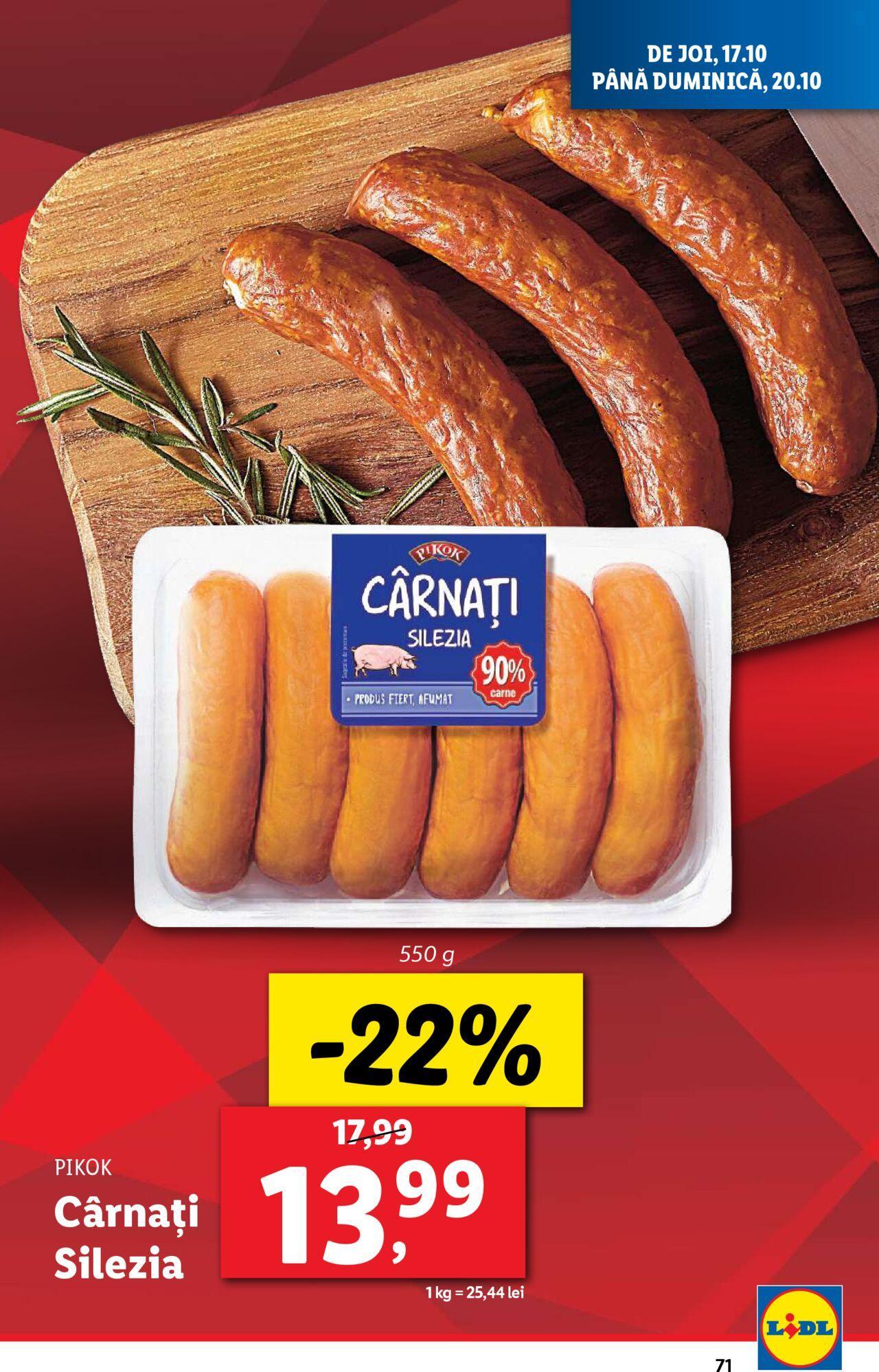 Catalog LIDL 14.10.2024 - 20.10.2024 71